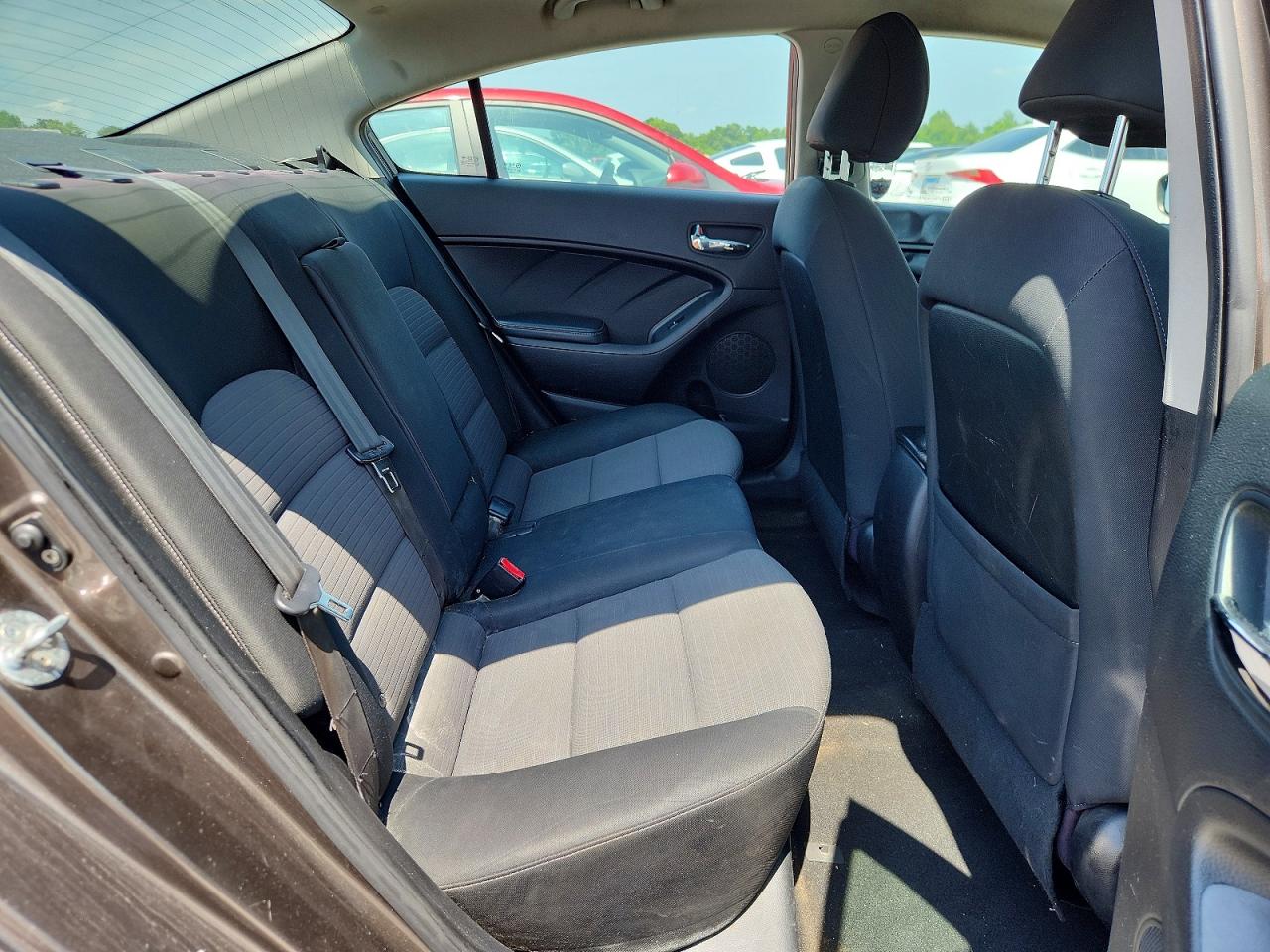 2014 Kia Forte Lx Gray vin: KNAFX4A69E5063461