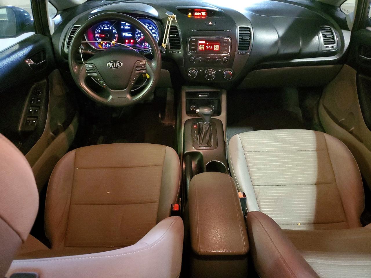2014 Kia Forte Lx Tan vin: KNAFX4A69E5208420