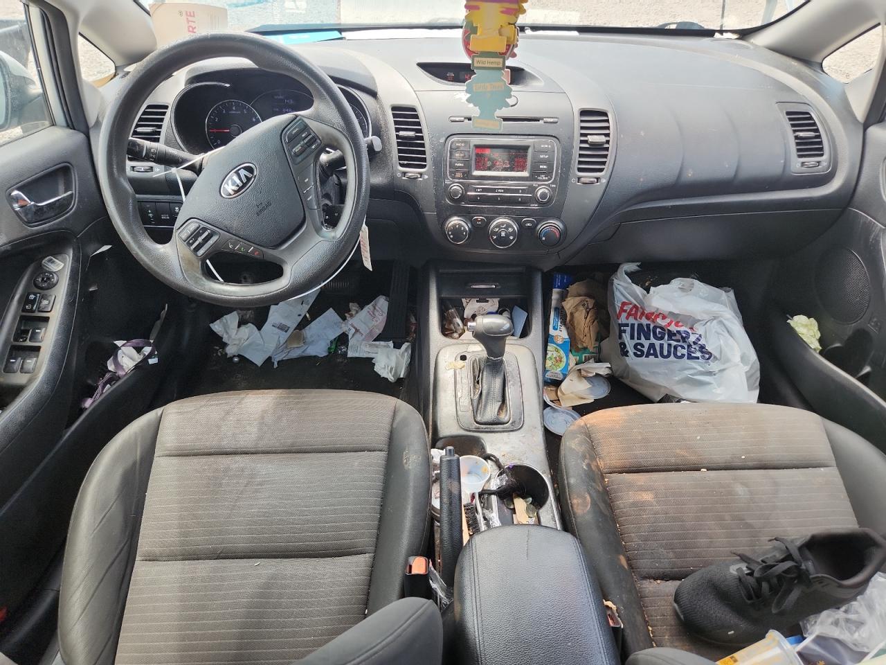 2014 Kia Forte Lx Silver vin: KNAFX4A69E5208787