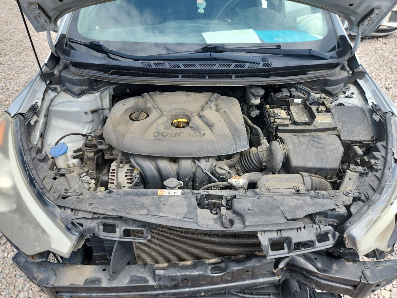 2014 Kia Forte Lx Silver vin: KNAFX4A69E5208787