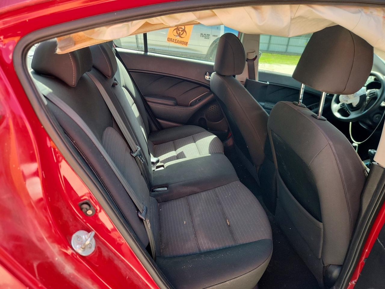 2014 Kia Forte Lx Красный vin: KNAFX4A69E5226464