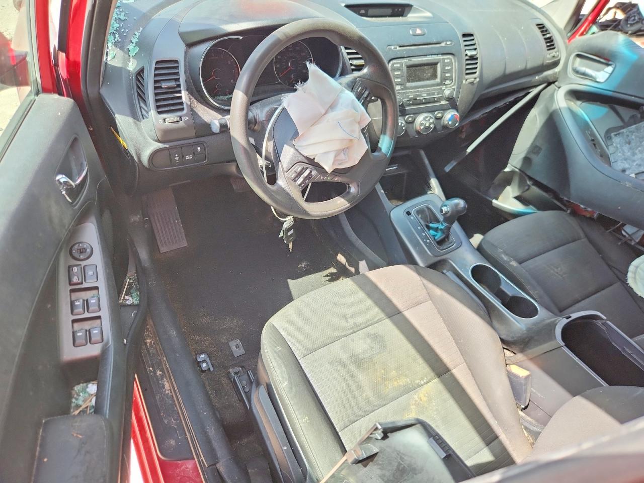 2014 Kia Forte Lx Красный vin: KNAFX4A69E5226464