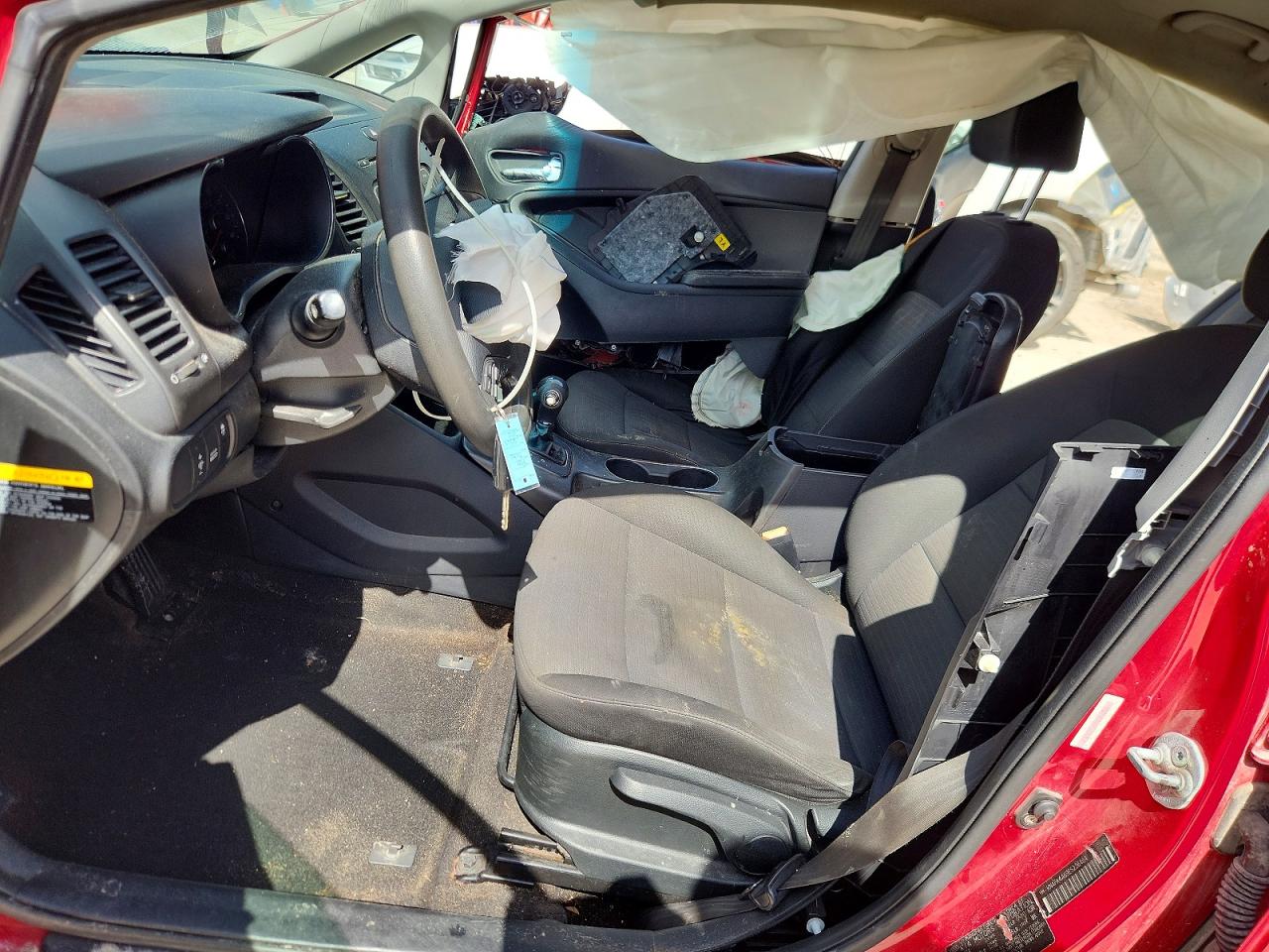 2014 Kia Forte Lx Красный vin: KNAFX4A69E5226464