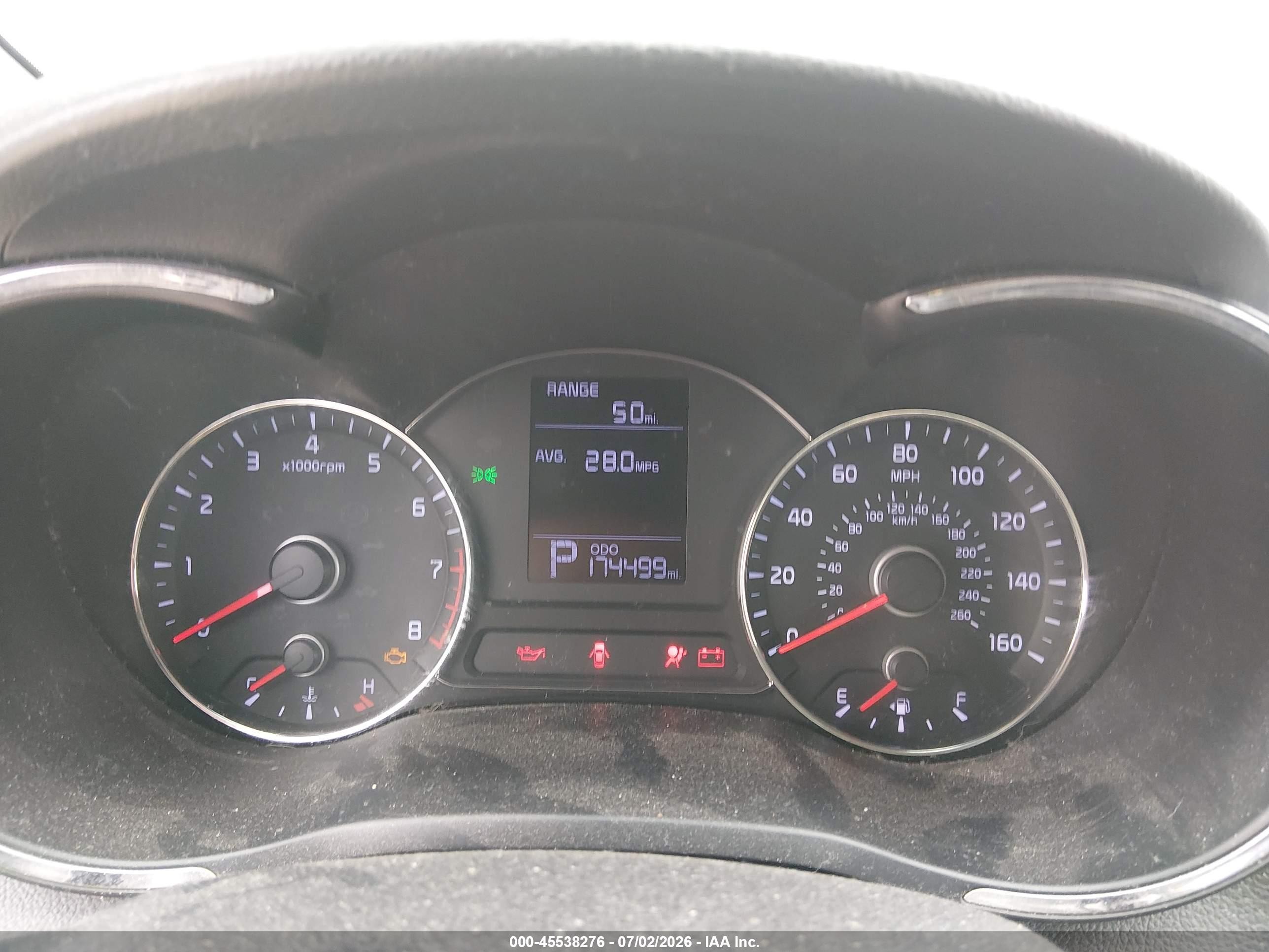 2015 Kia Forte Lx White vin: KNAFX4A69F5281725