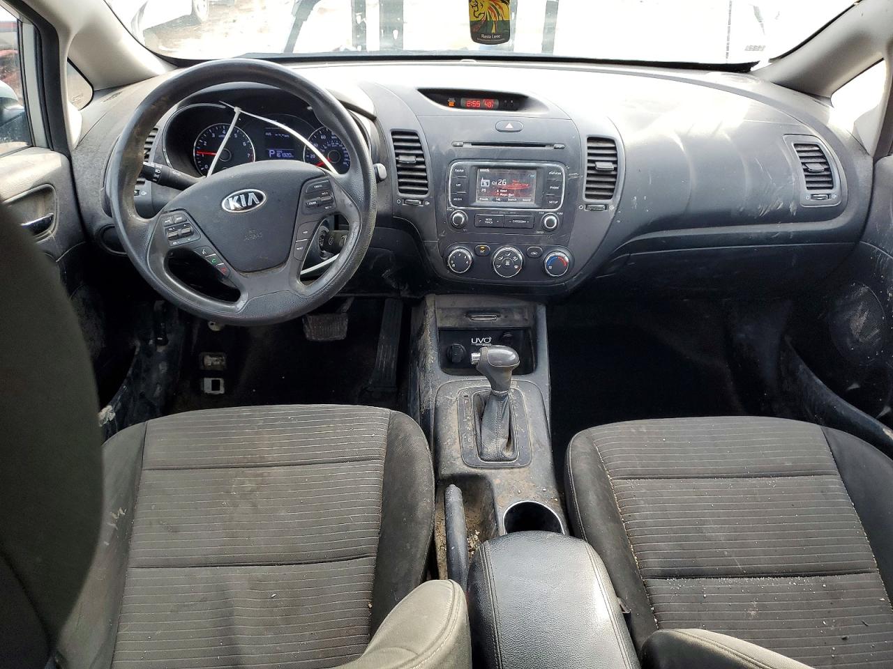 2015 Kia Forte Lx Silver vin: KNAFX4A69F5305358