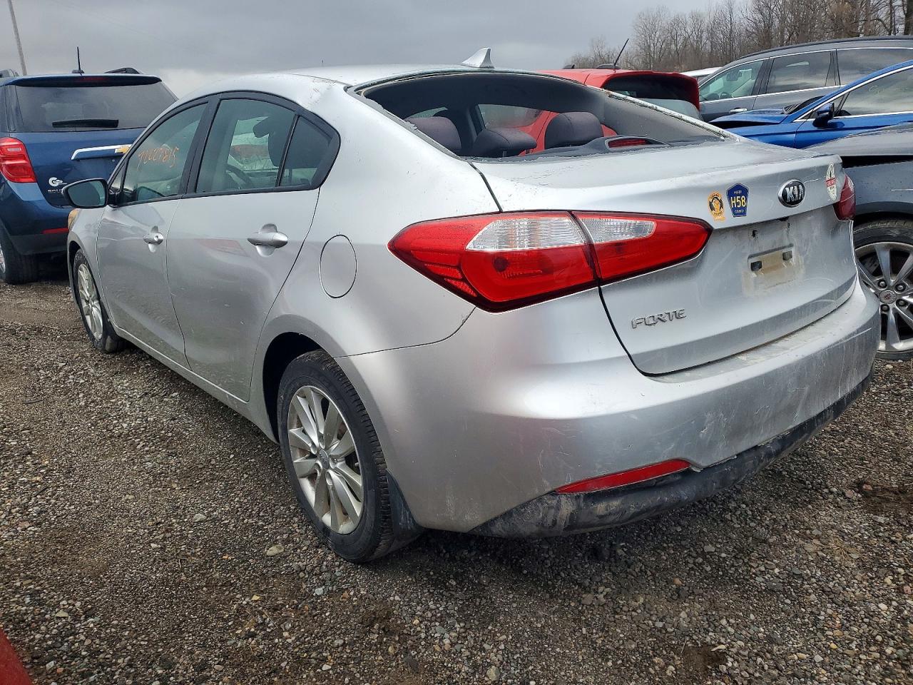 2015 Kia Forte Lx Silver vin: KNAFX4A69F5305358