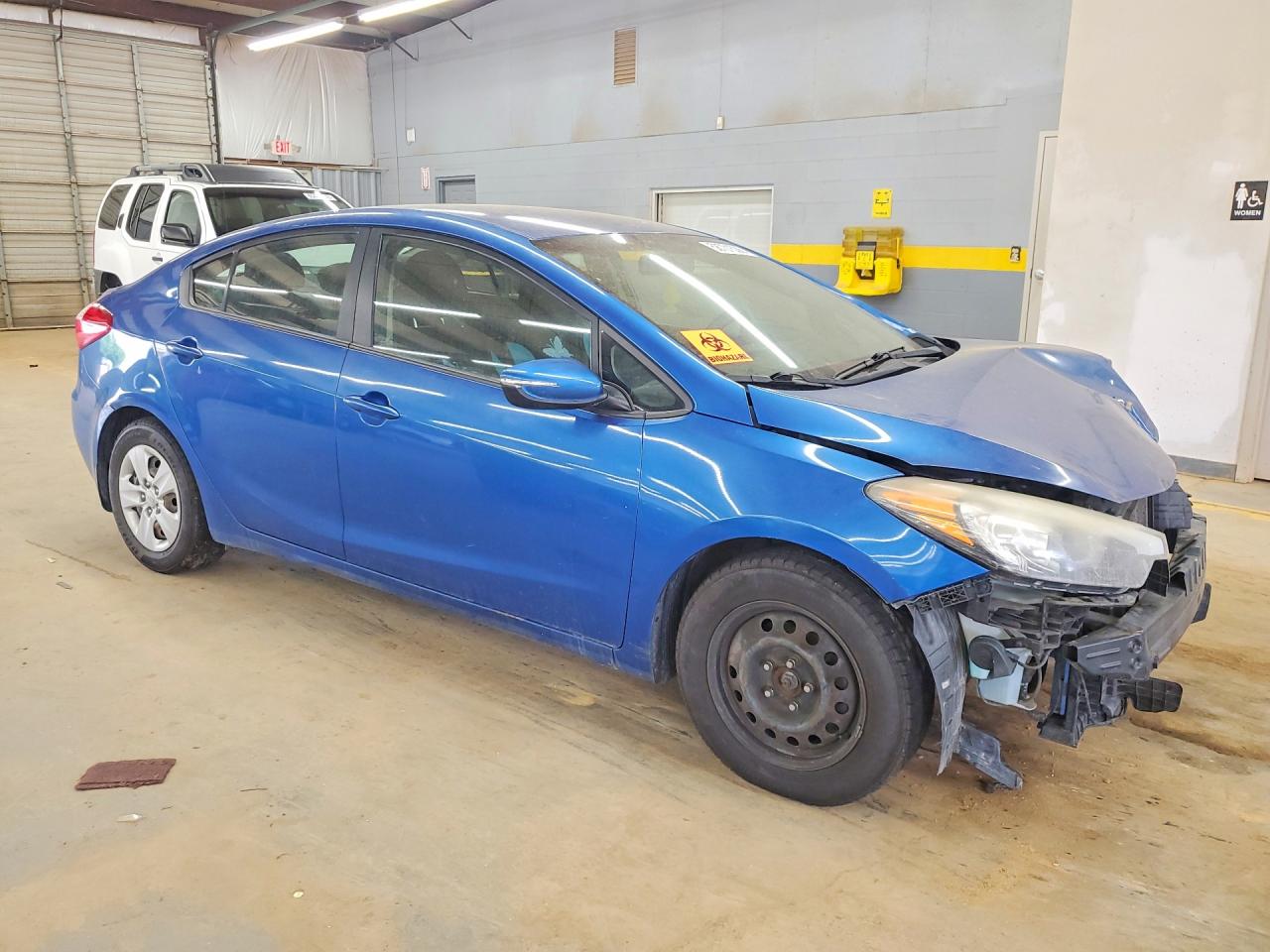 2015 Kia Forte Lx Blue vin: KNAFX4A69F5314027