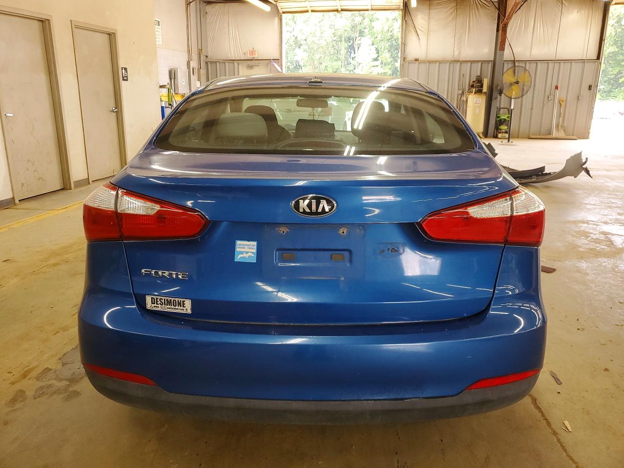 2015 Kia Forte Lx Blue vin: KNAFX4A69F5314027