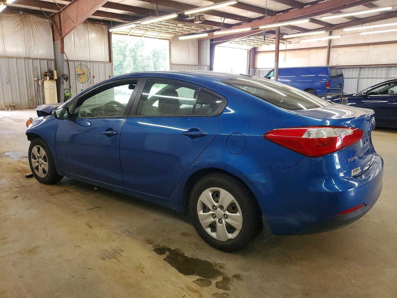 2015 Kia Forte Lx Blue vin: KNAFX4A69F5314027