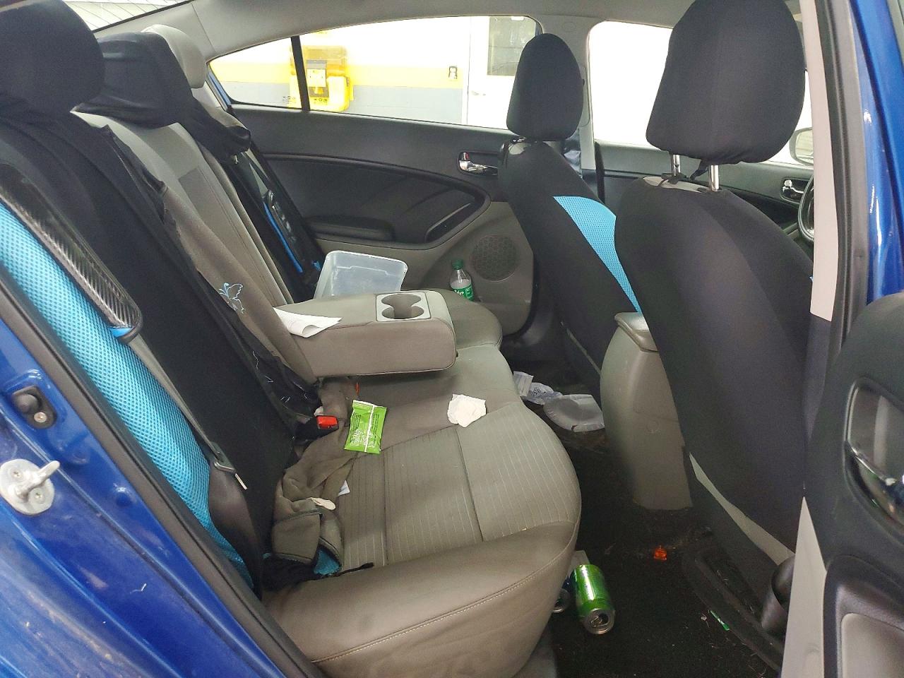 2015 Kia Forte Lx Blue vin: KNAFX4A69F5314027