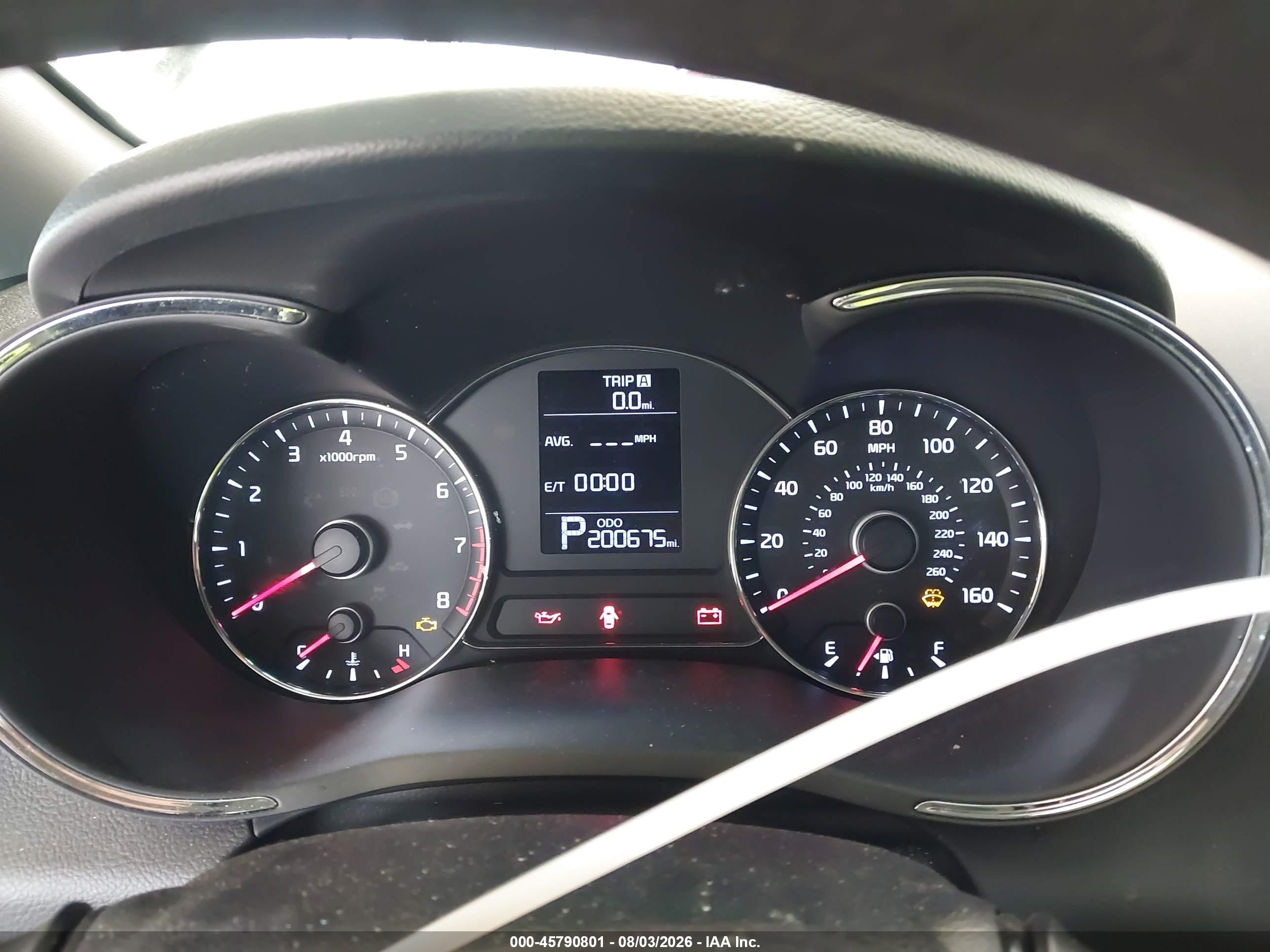 2015 Kia Forte Lx White vin: KNAFX4A69F5323889
