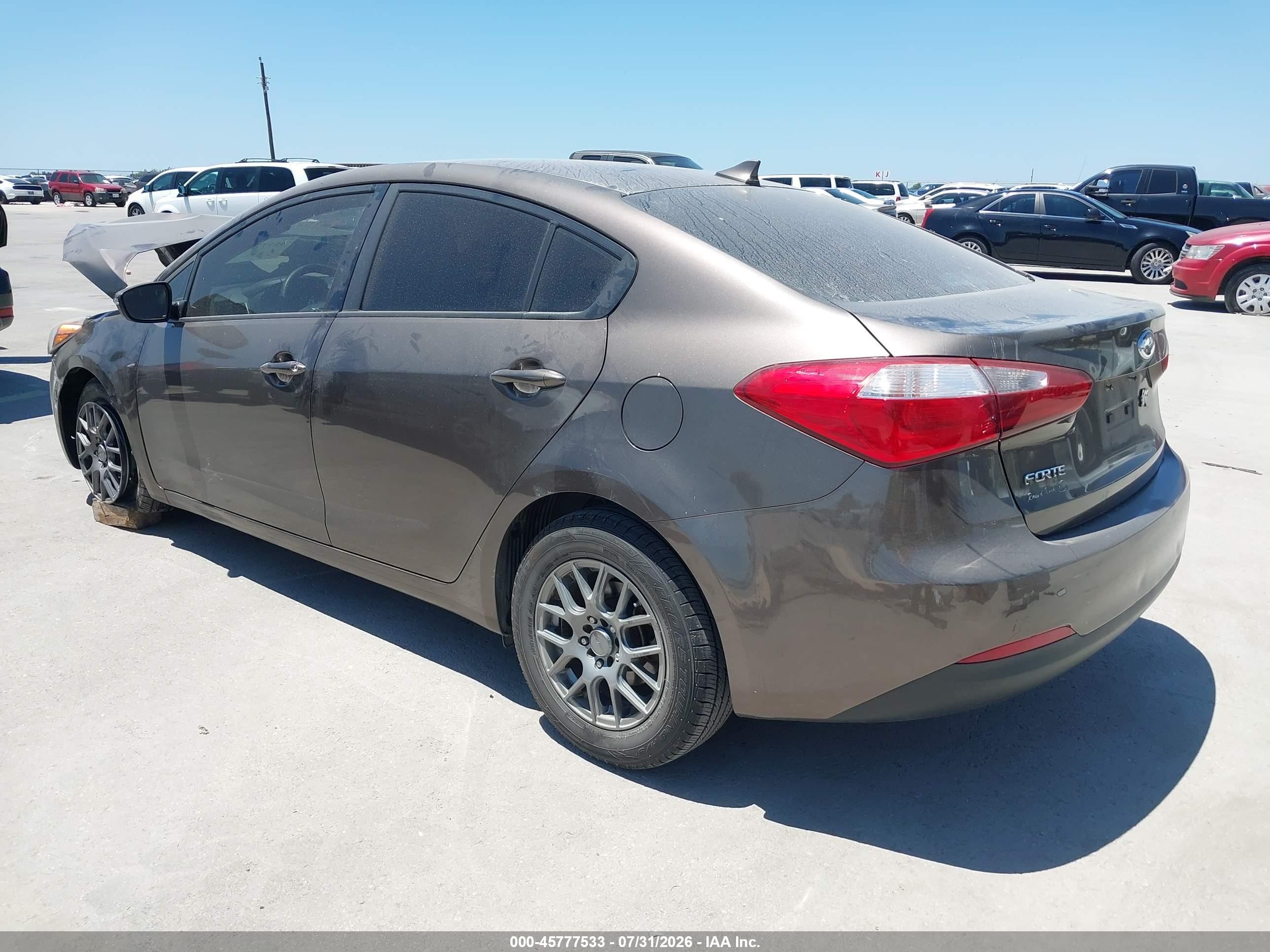 2015 Kia Forte Lx Pewter vin: KNAFX4A69F5333015