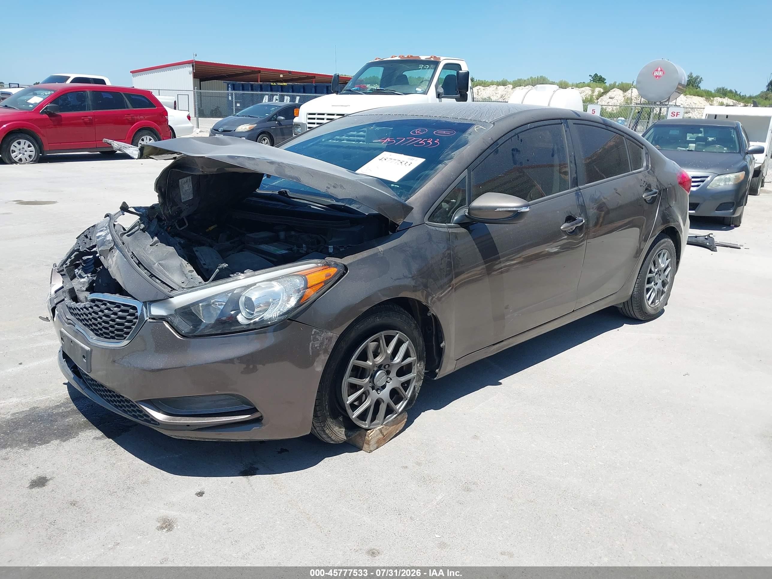 2015 Kia Forte Lx Pewter vin: KNAFX4A69F5333015