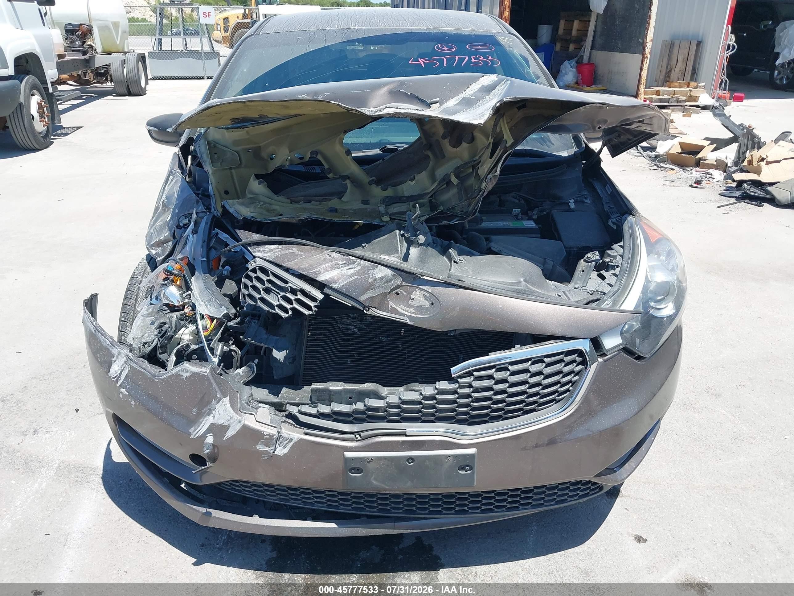 2015 Kia Forte Lx Pewter vin: KNAFX4A69F5333015