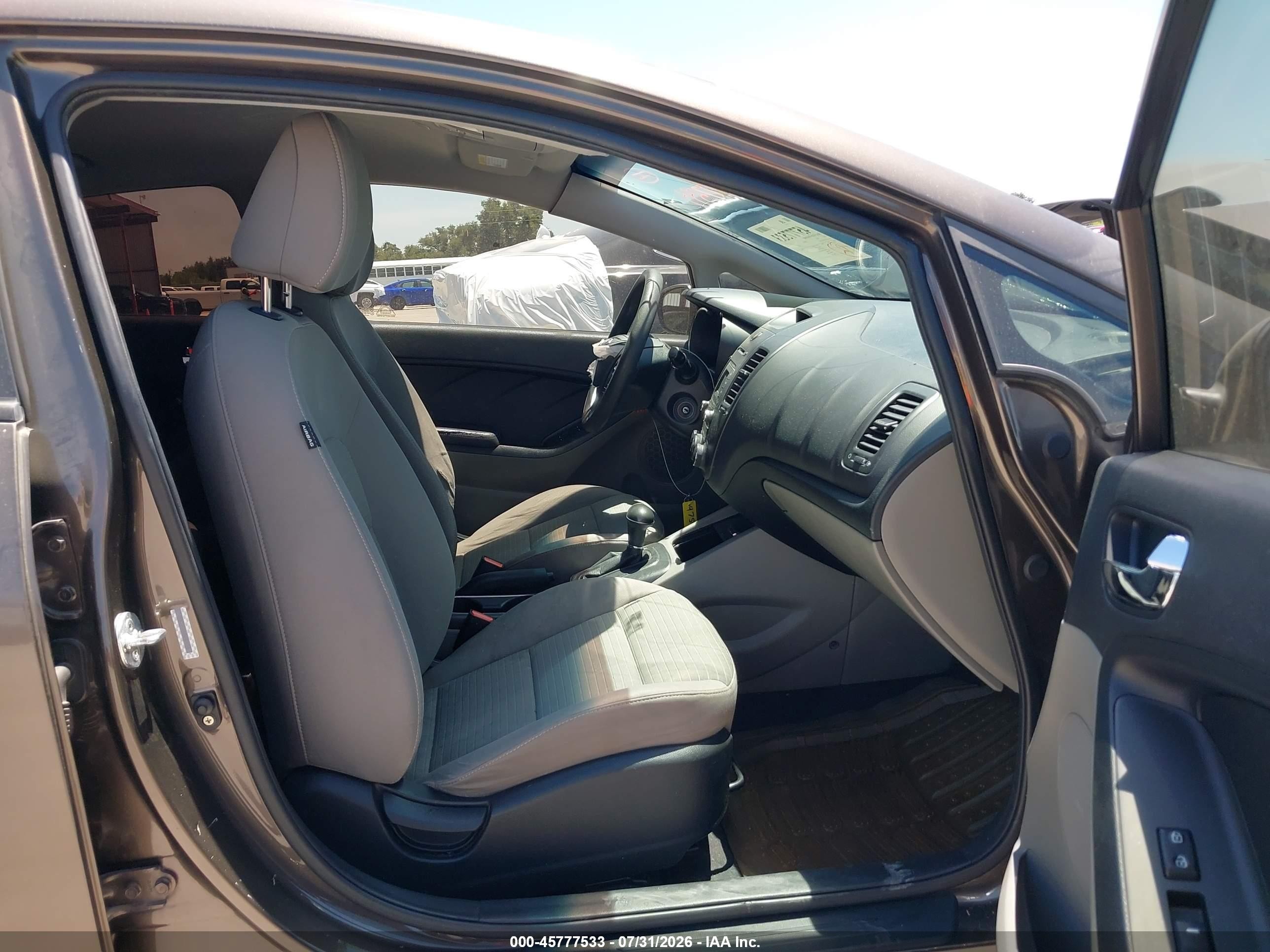 2015 Kia Forte Lx Pewter vin: KNAFX4A69F5333015