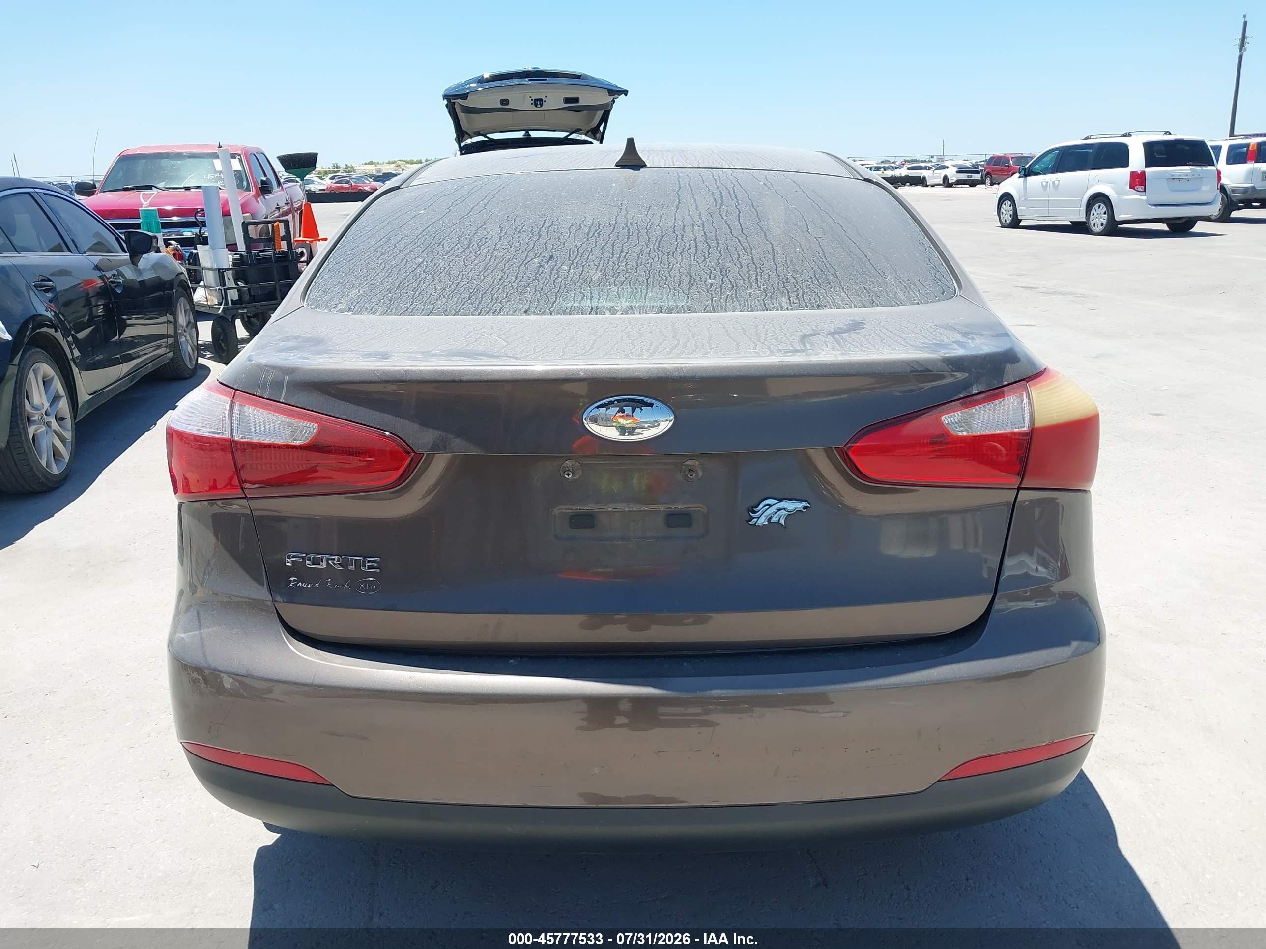 2015 Kia Forte Lx Pewter vin: KNAFX4A69F5333015
