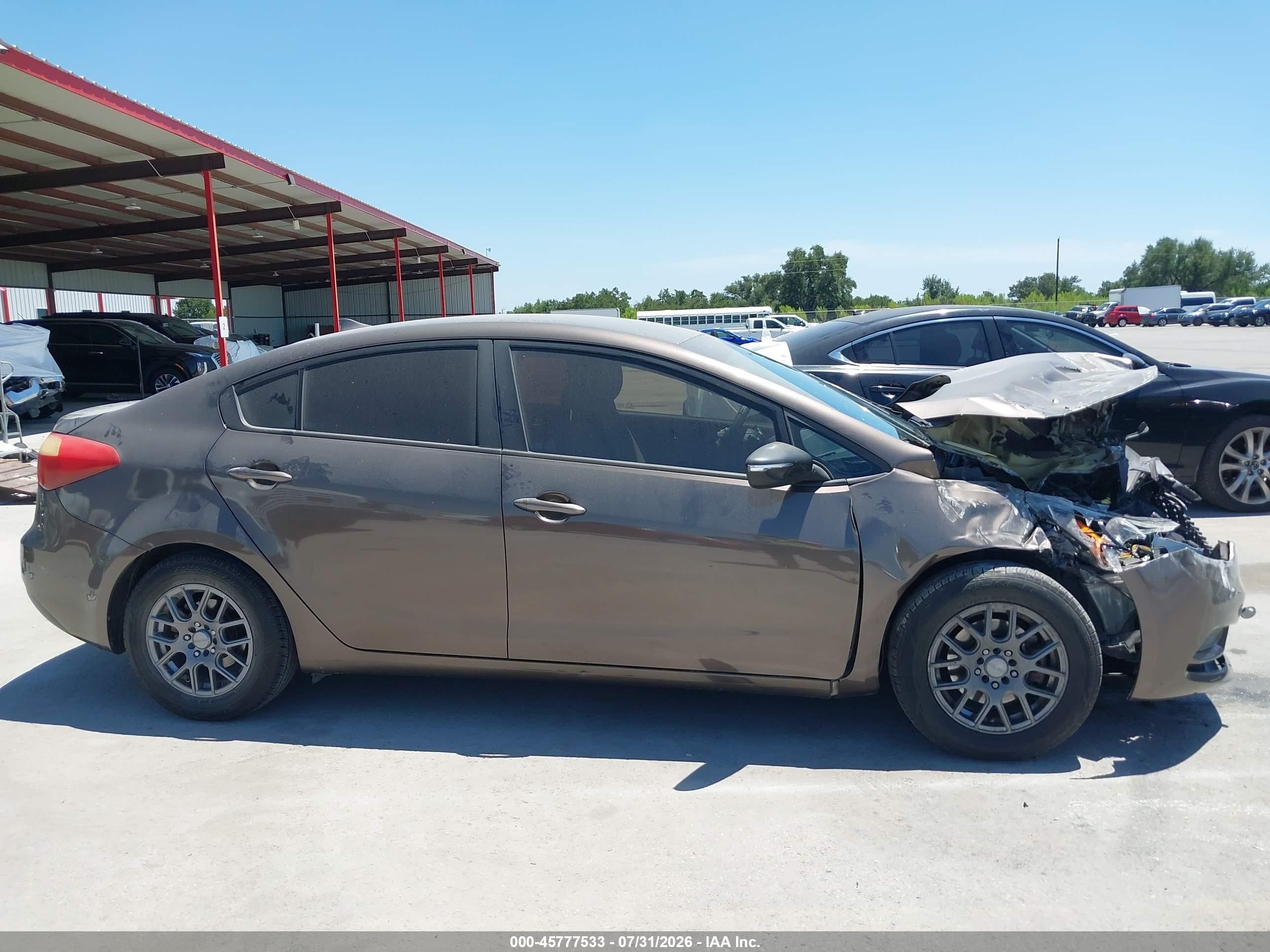 2015 Kia Forte Lx Pewter vin: KNAFX4A69F5333015