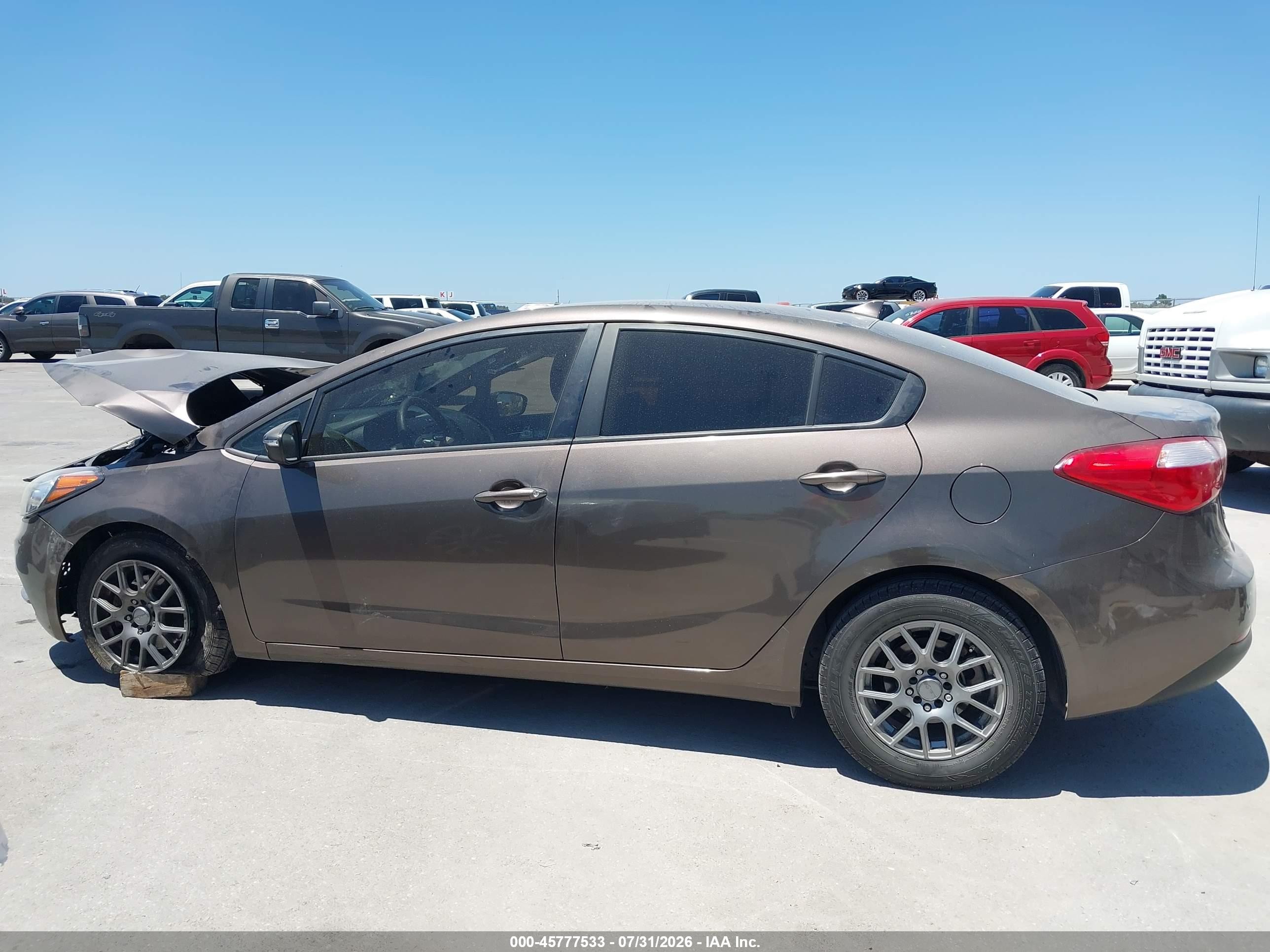 2015 Kia Forte Lx Pewter vin: KNAFX4A69F5333015