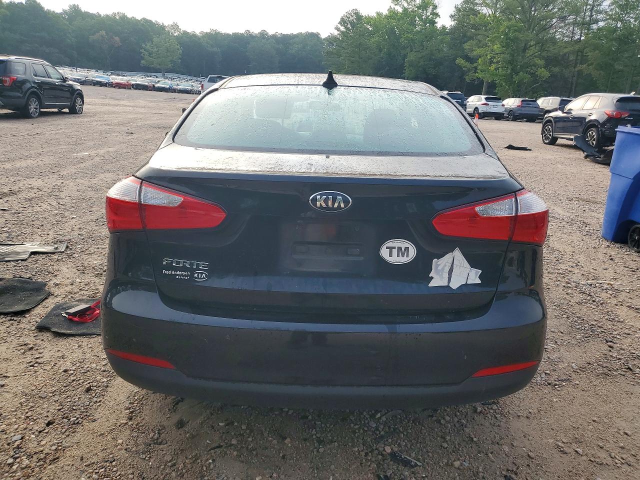 2015 Kia Forte Lx Black vin: KNAFX4A69F5395319