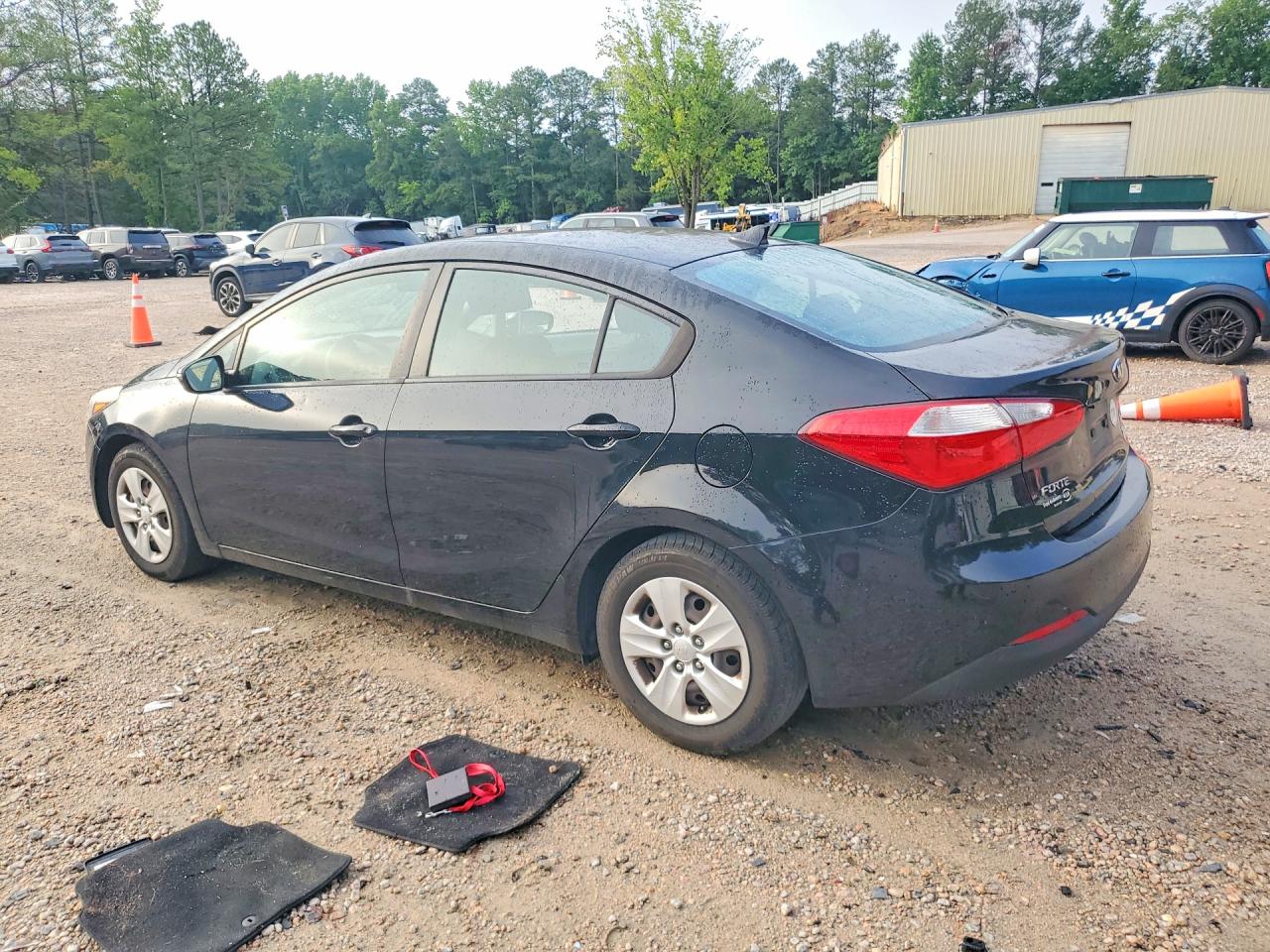 2015 Kia Forte Lx Black vin: KNAFX4A69F5395319