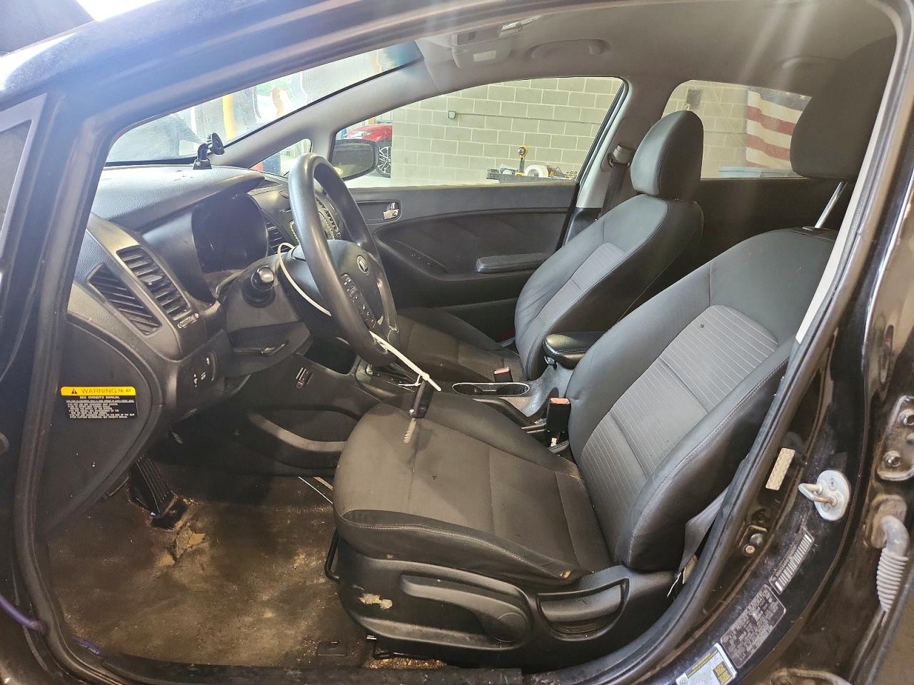 2014 Kia Forte Lx Black vin: KNAFX4A6XE5048550