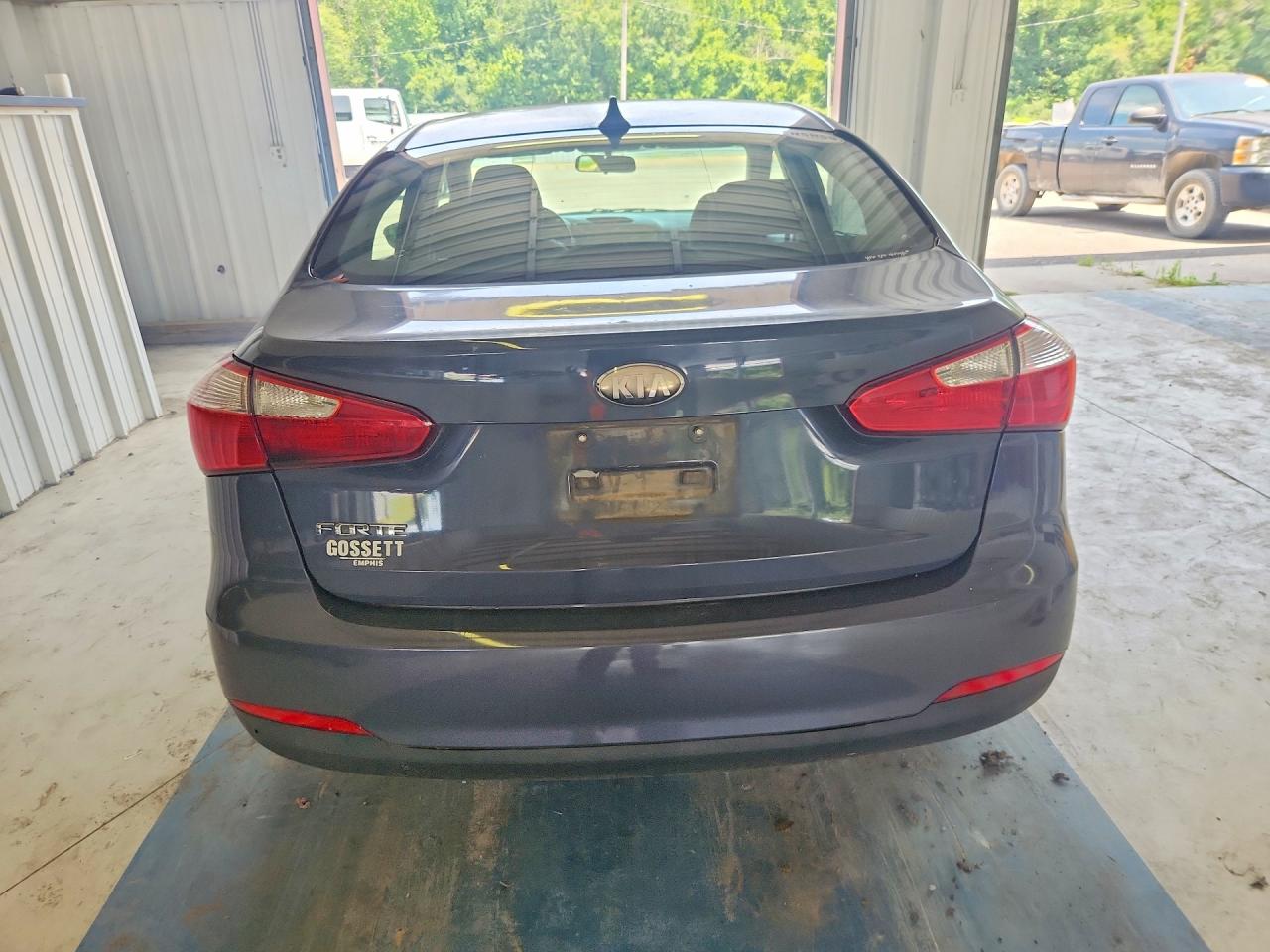 2014 Kia Forte Lx Blue vin: KNAFX4A6XE5093150