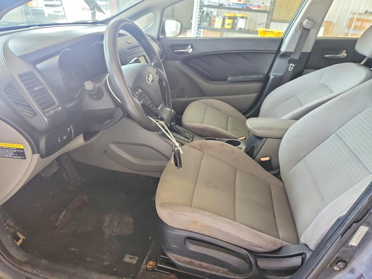 2014 Kia Forte Lx Blue vin: KNAFX4A6XE5093150