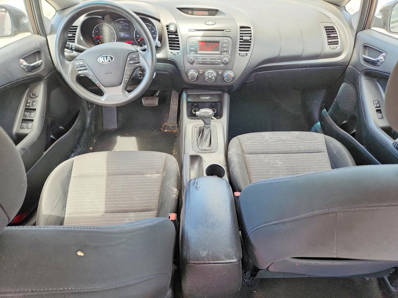 2014 Kia Forte Lx Brown vin: KNAFX4A6XE5237540