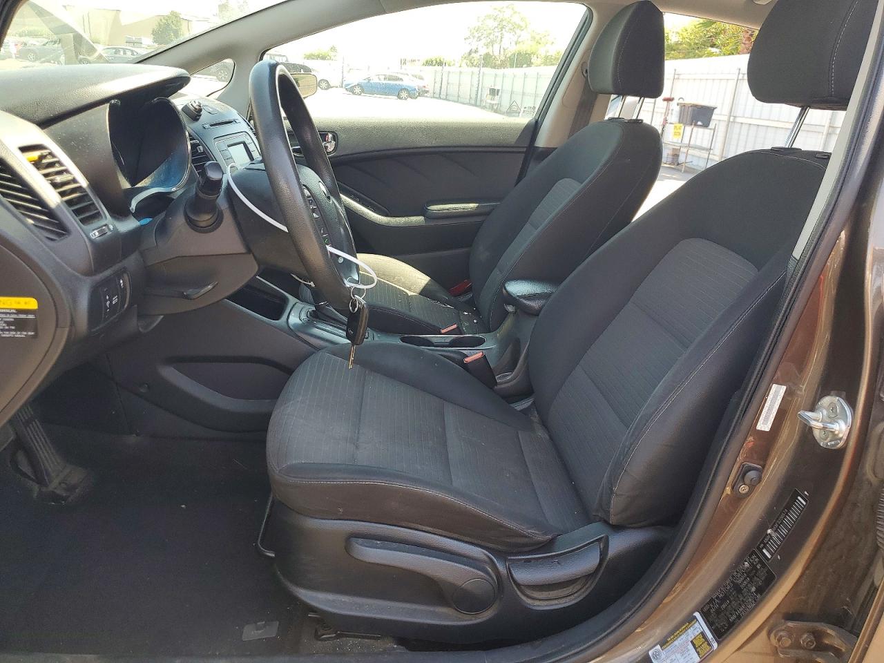 2015 Kia Forte Lx Gray vin: KNAFX4A6XF5256574