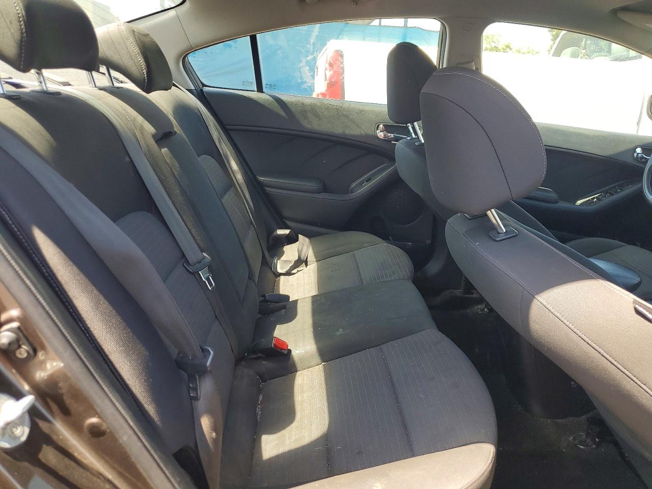 2015 Kia Forte Lx Gray vin: KNAFX4A6XF5256574