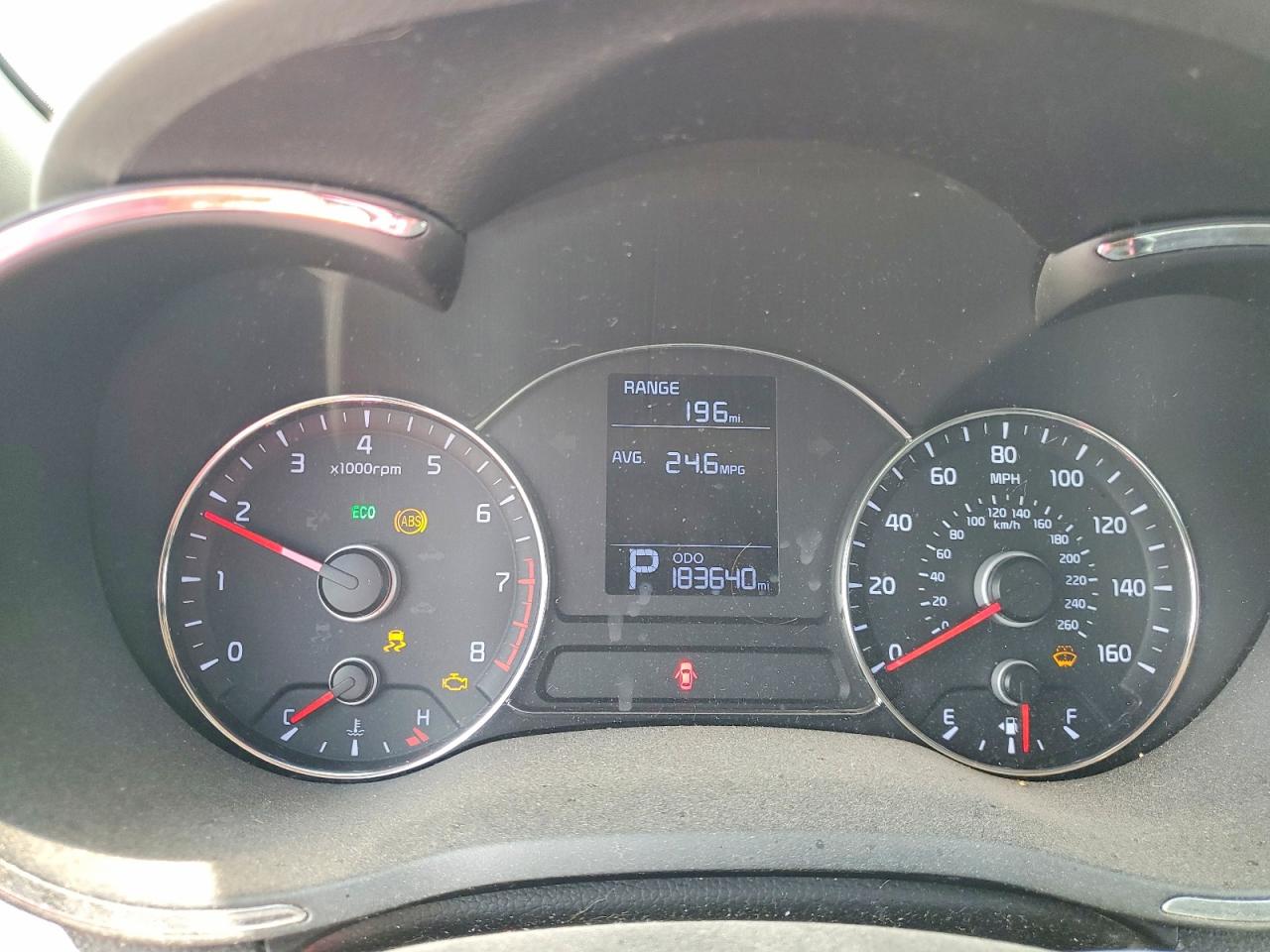 2015 Kia Forte Lx Red vin: KNAFX4A6XF5299506