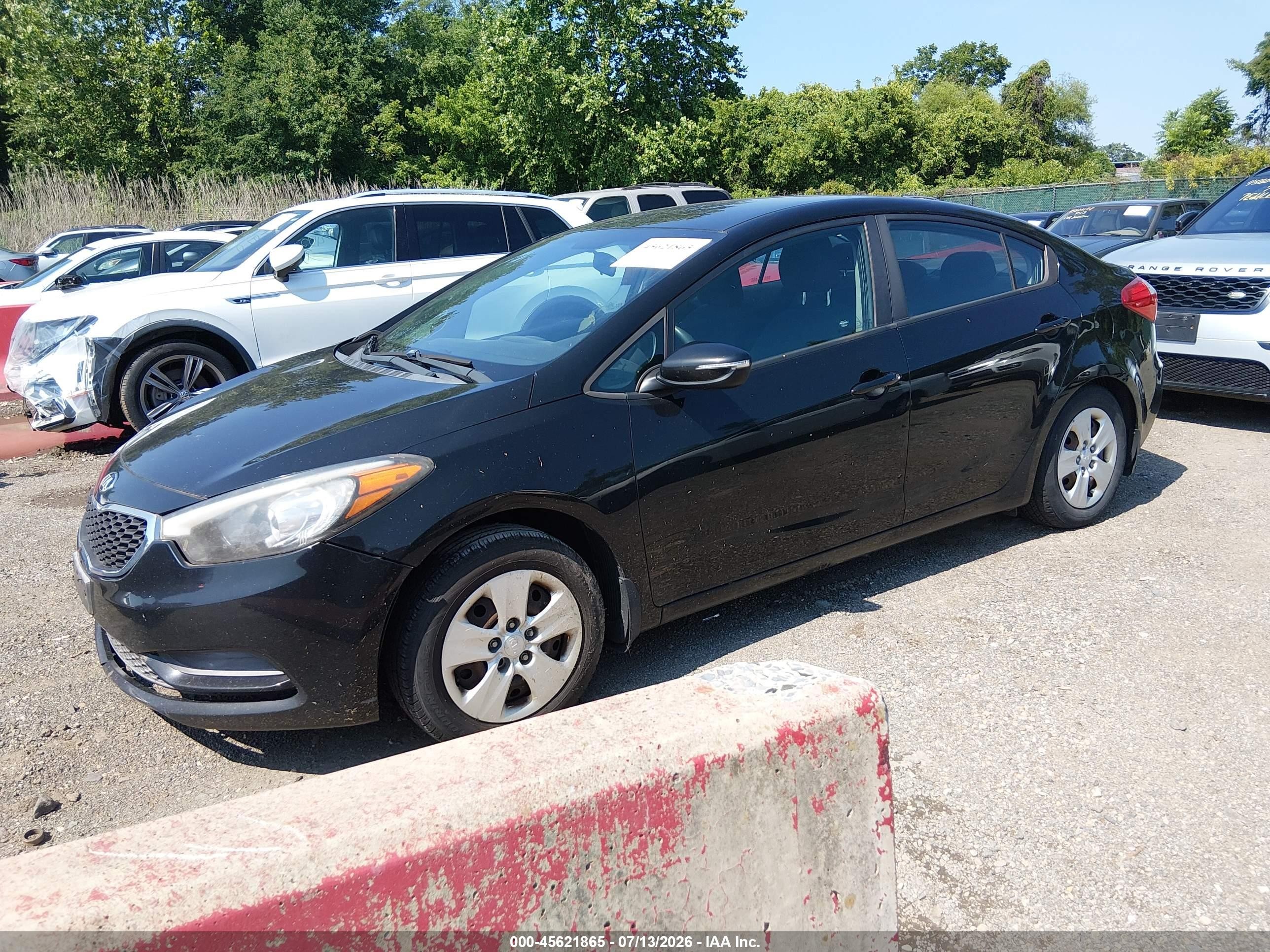 2015 Kia Forte Lx Black vin: KNAFX4A6XF5330866
