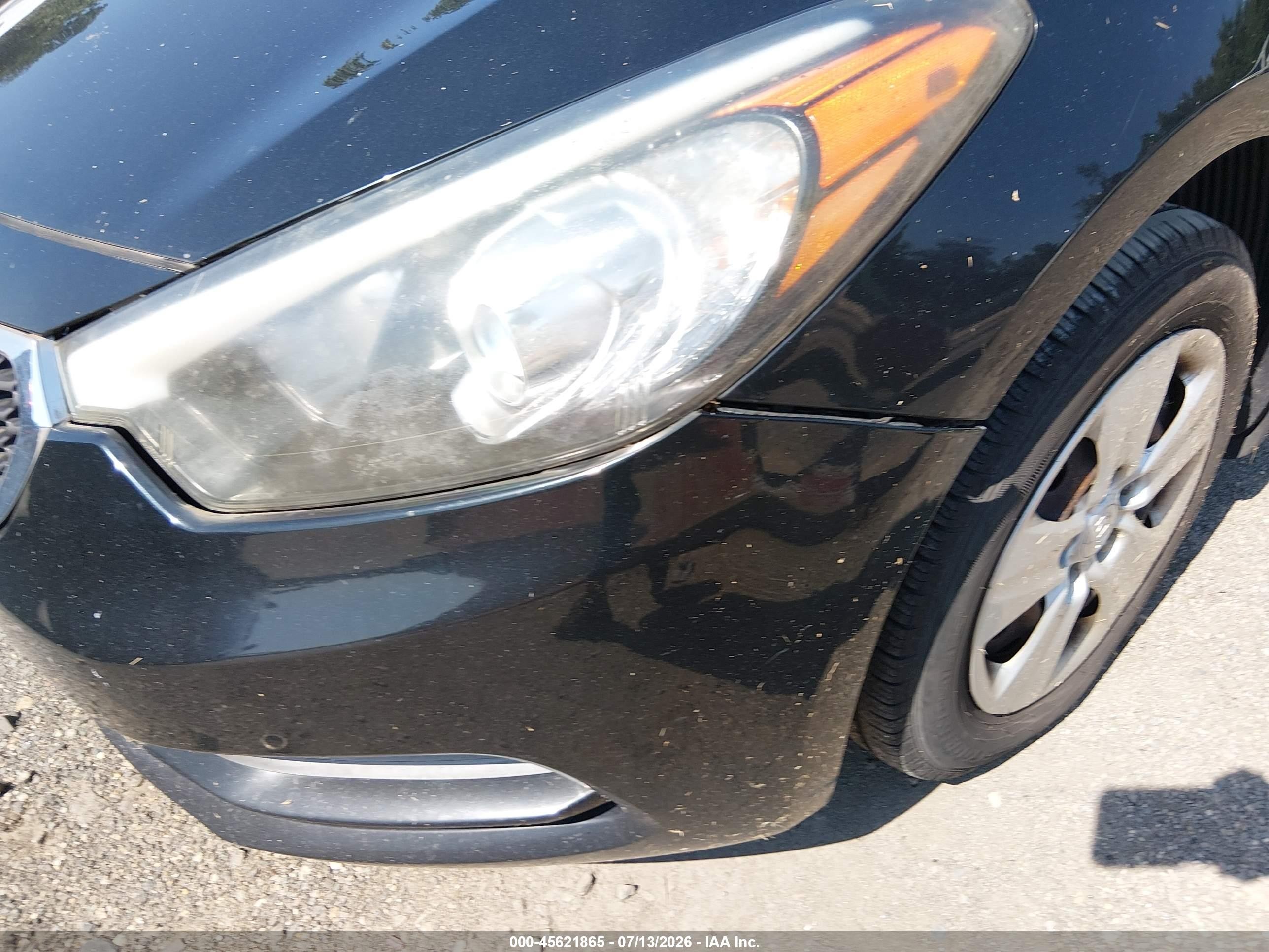 2015 Kia Forte Lx Black vin: KNAFX4A6XF5330866
