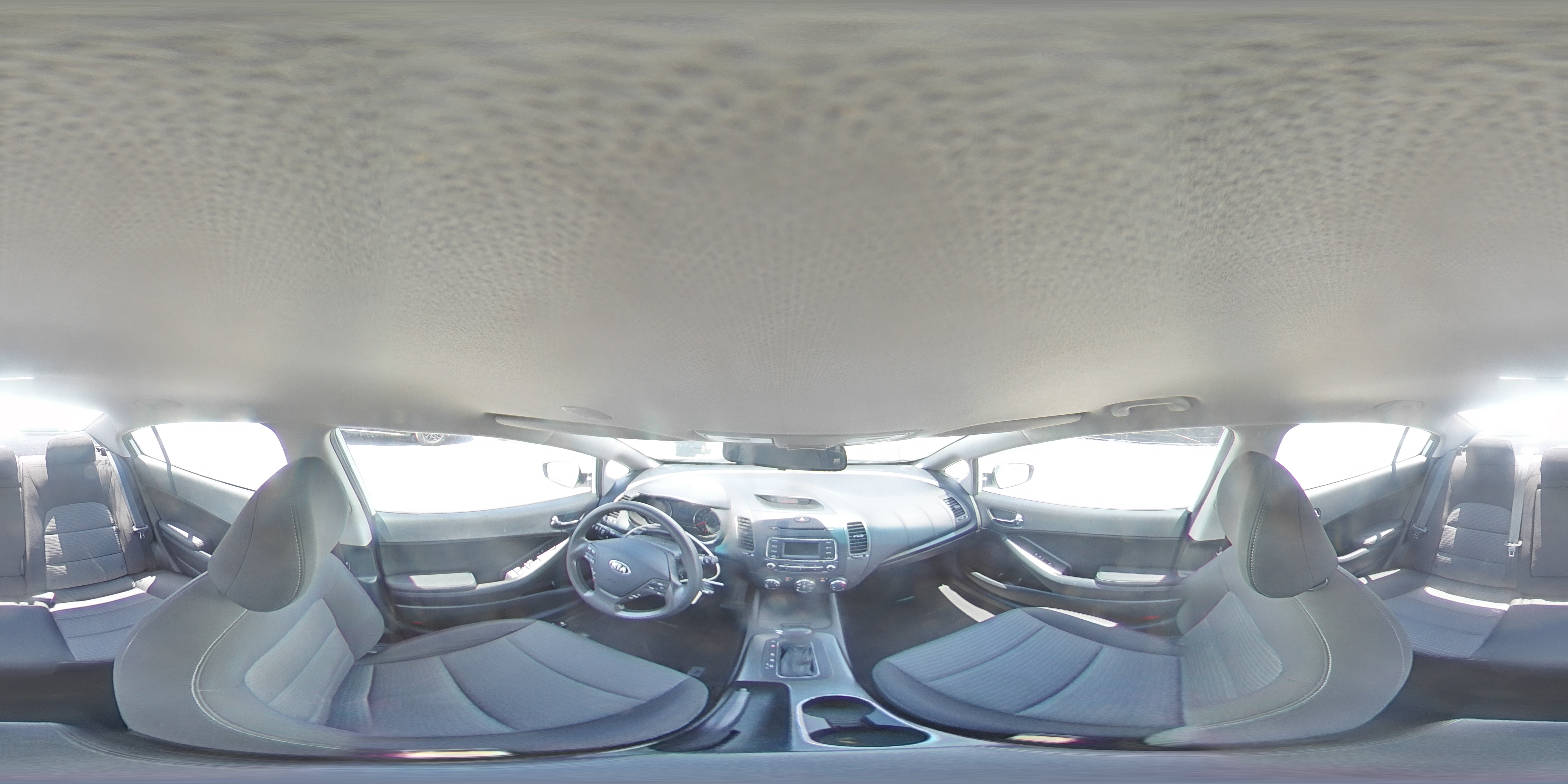 2015 Kia Forte Lx White vin: KNAFX4A6XF5371157