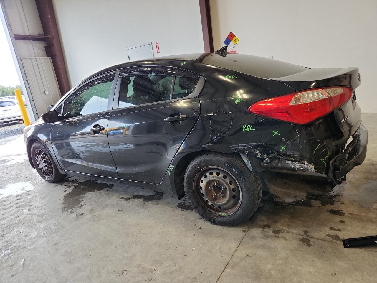 2015 Kia Forte Lx Black vin: KNAFX4A6XF5404531
