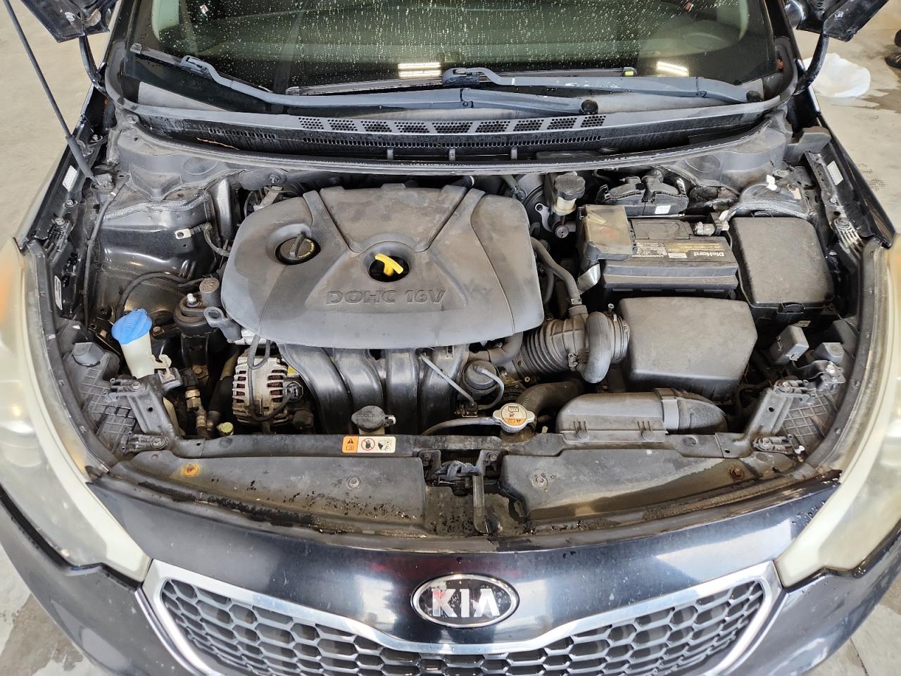 2015 Kia Forte Lx Black vin: KNAFX4A6XF5404531