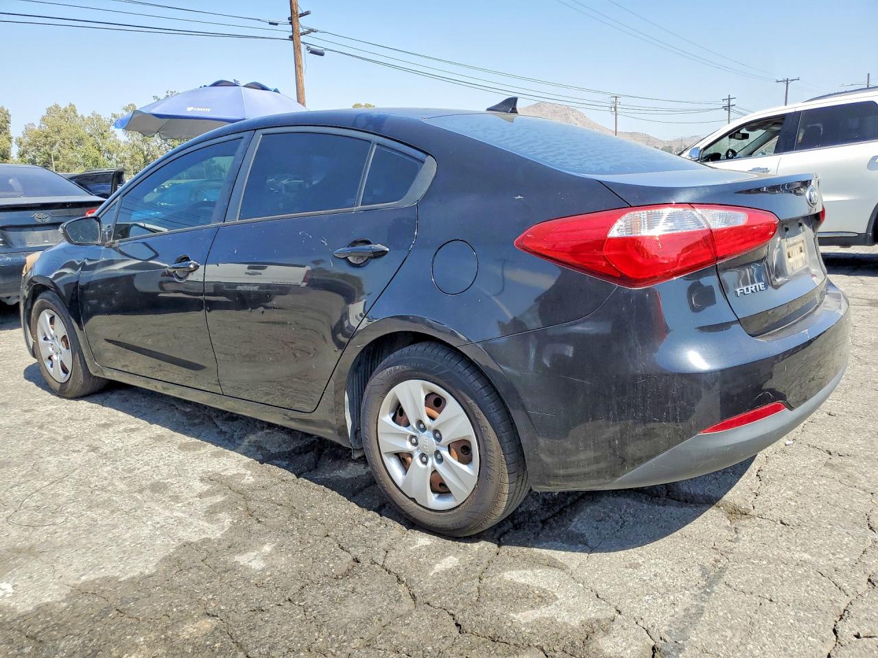 2015 Kia Forte Lx Black vin: KNAFX4A6XF5422110