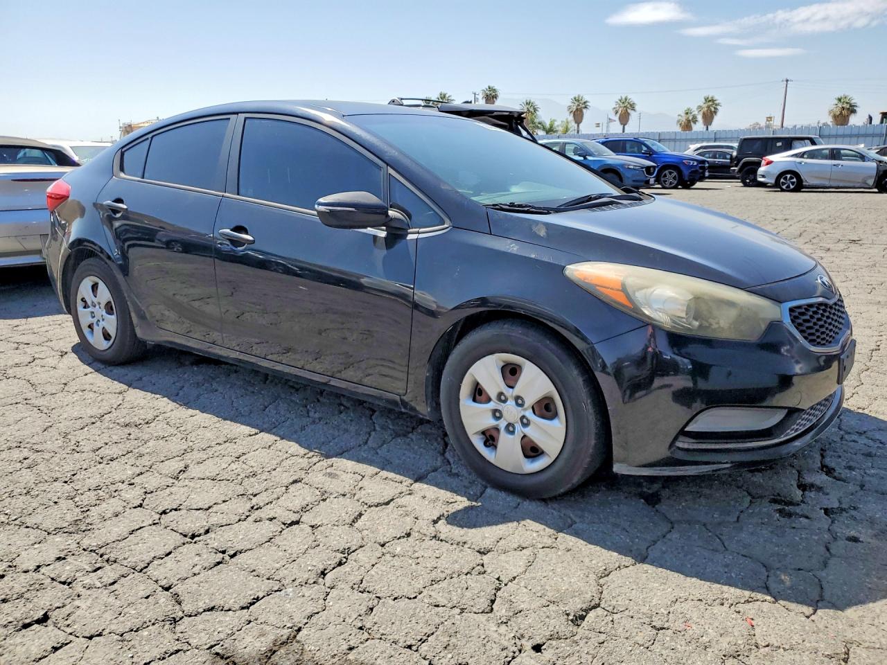 2015 Kia Forte Lx Black vin: KNAFX4A6XF5422110