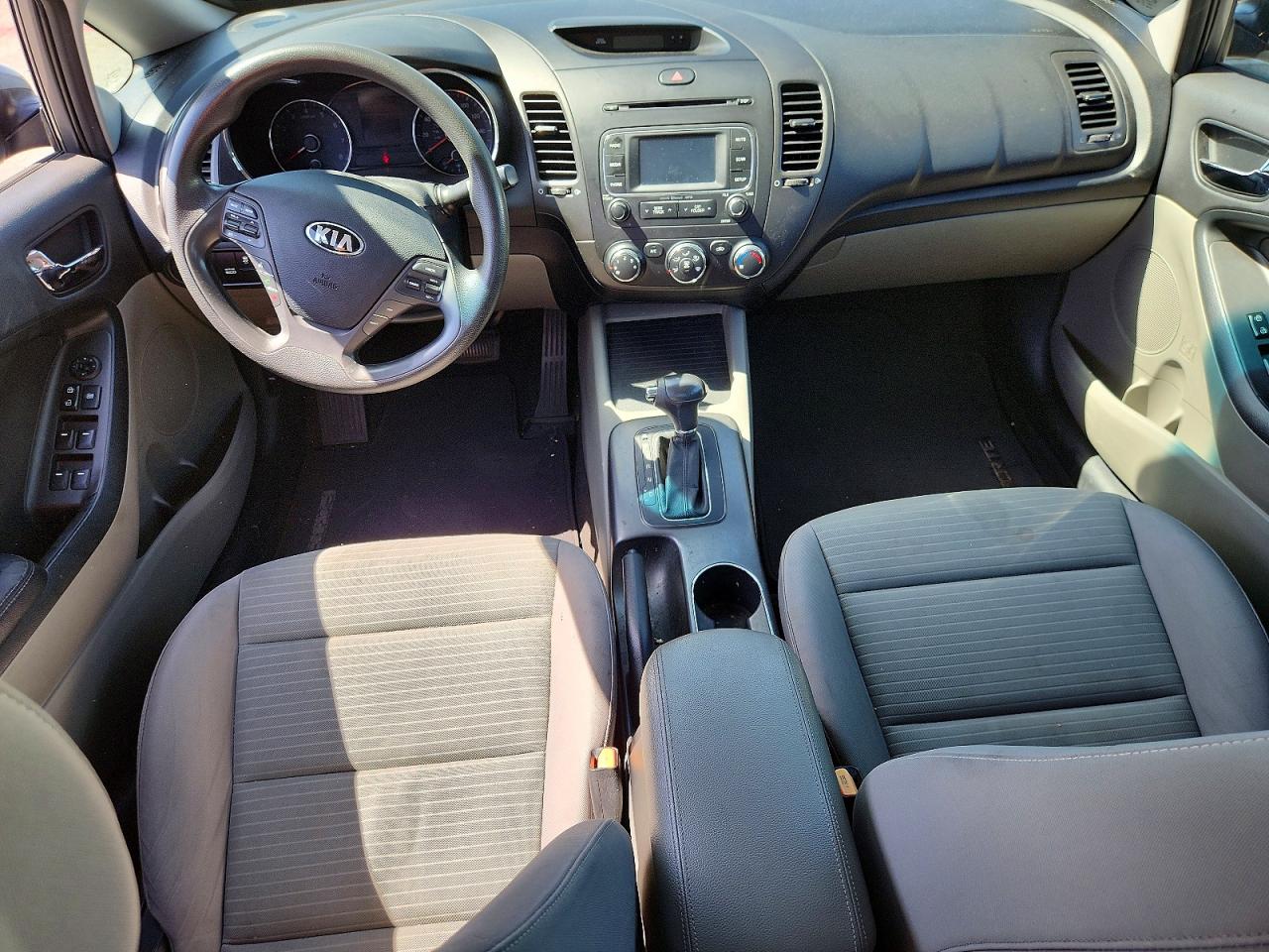 2016 Kia Forte Lx Gray vin: KNAFX4A6XG5443783