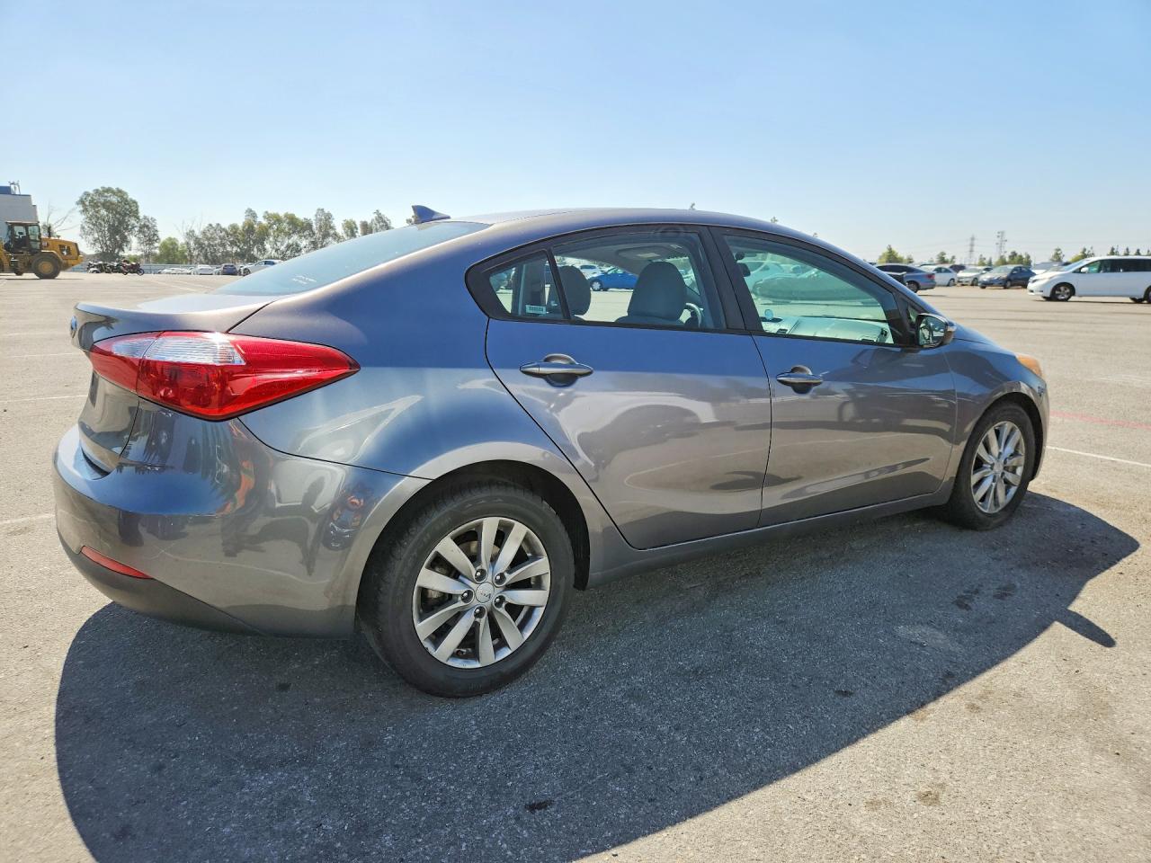 2016 Kia Forte Lx Gray vin: KNAFX4A6XG5443783