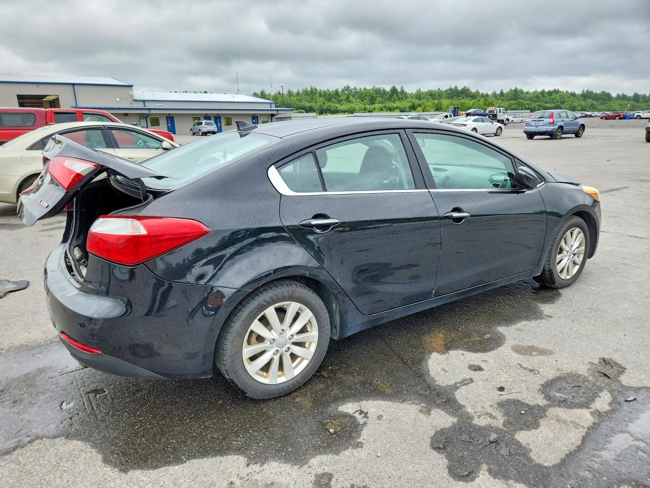 2014 Kia Forte Ex Black vin: KNAFX4A80E5046355