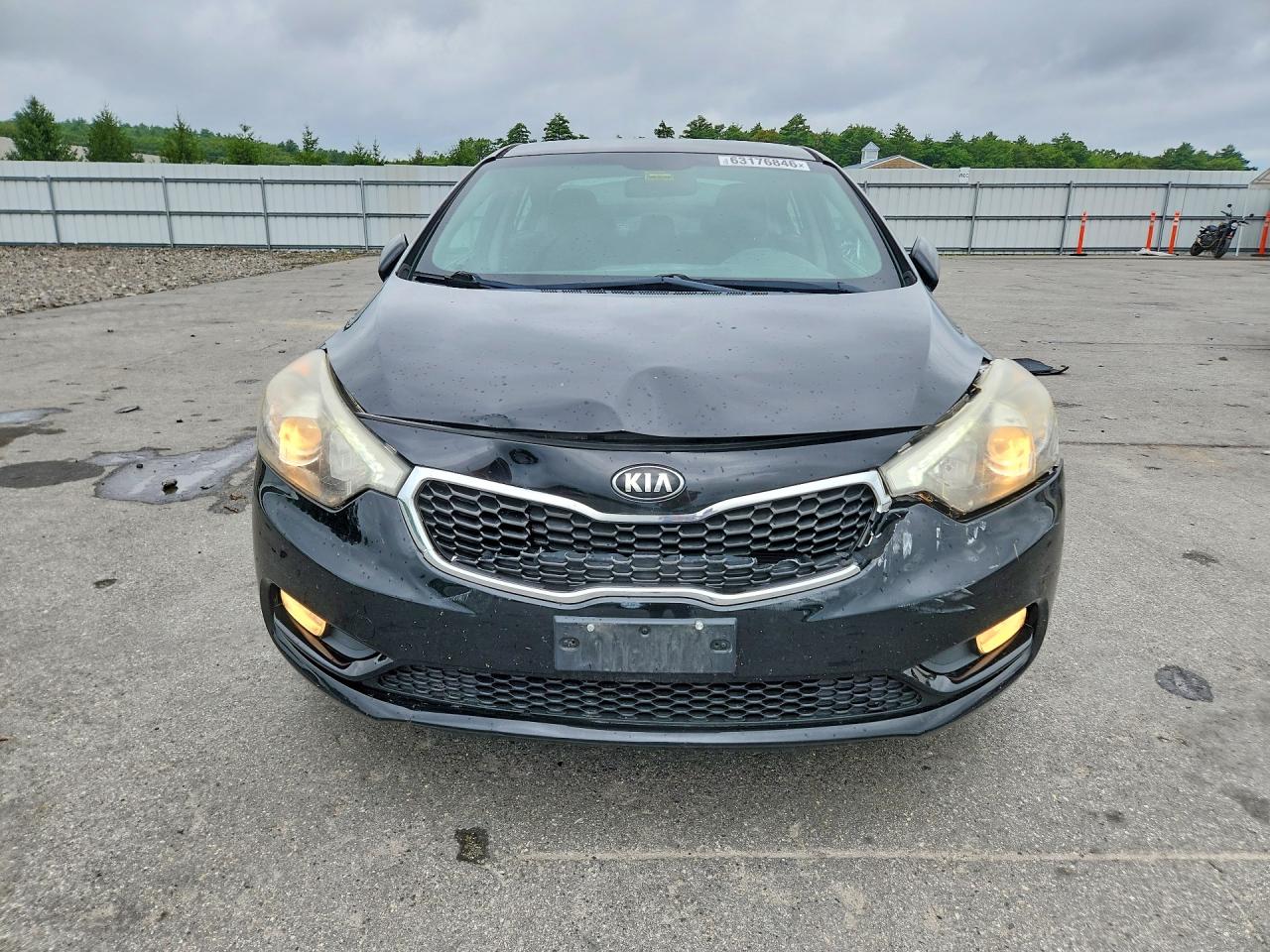 2014 Kia Forte Ex Black vin: KNAFX4A80E5046355