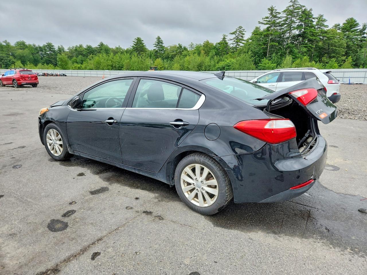 2014 Kia Forte Ex Black vin: KNAFX4A80E5046355