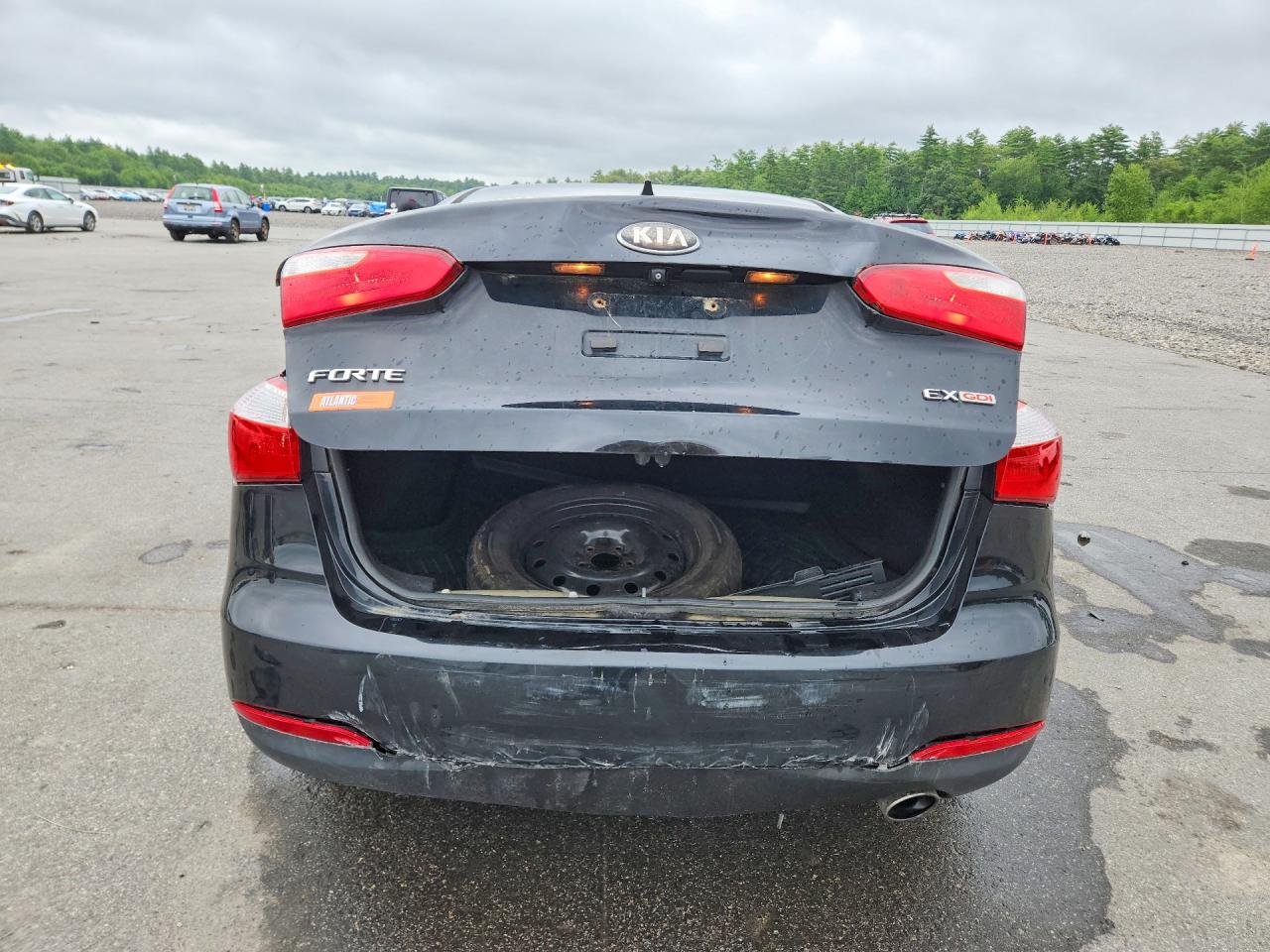 2014 Kia Forte Ex Black vin: KNAFX4A80E5046355