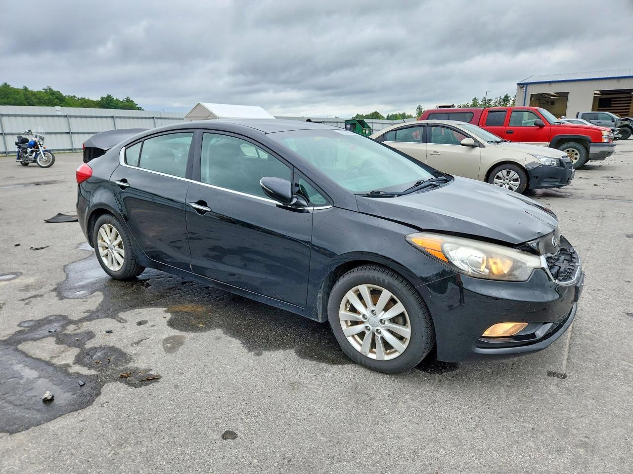 2014 Kia Forte Ex Black vin: KNAFX4A80E5046355