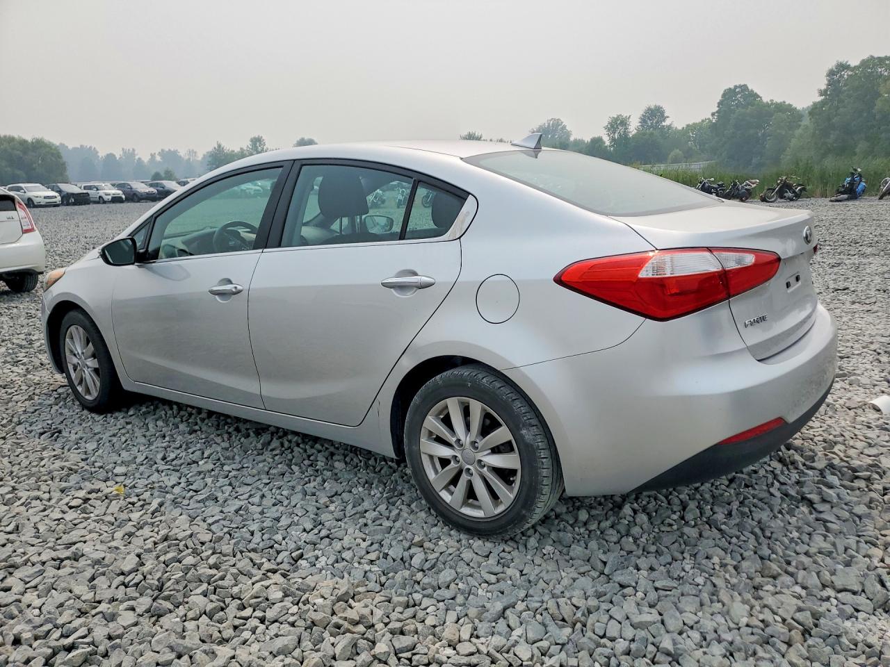 2014 Kia Forte Ex Silver vin: KNAFX4A80E5058358