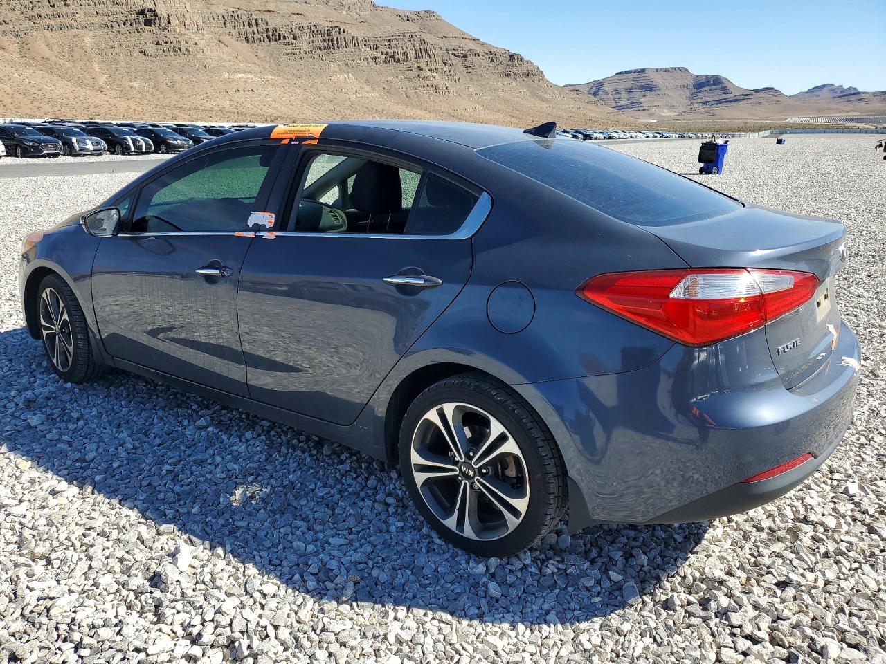 2014 Kia Forte Ex Gray vin: KNAFX4A80E5111611