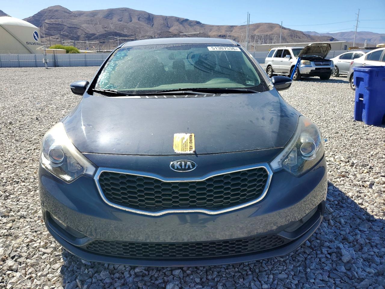 2014 Kia Forte Ex Gray vin: KNAFX4A80E5111611