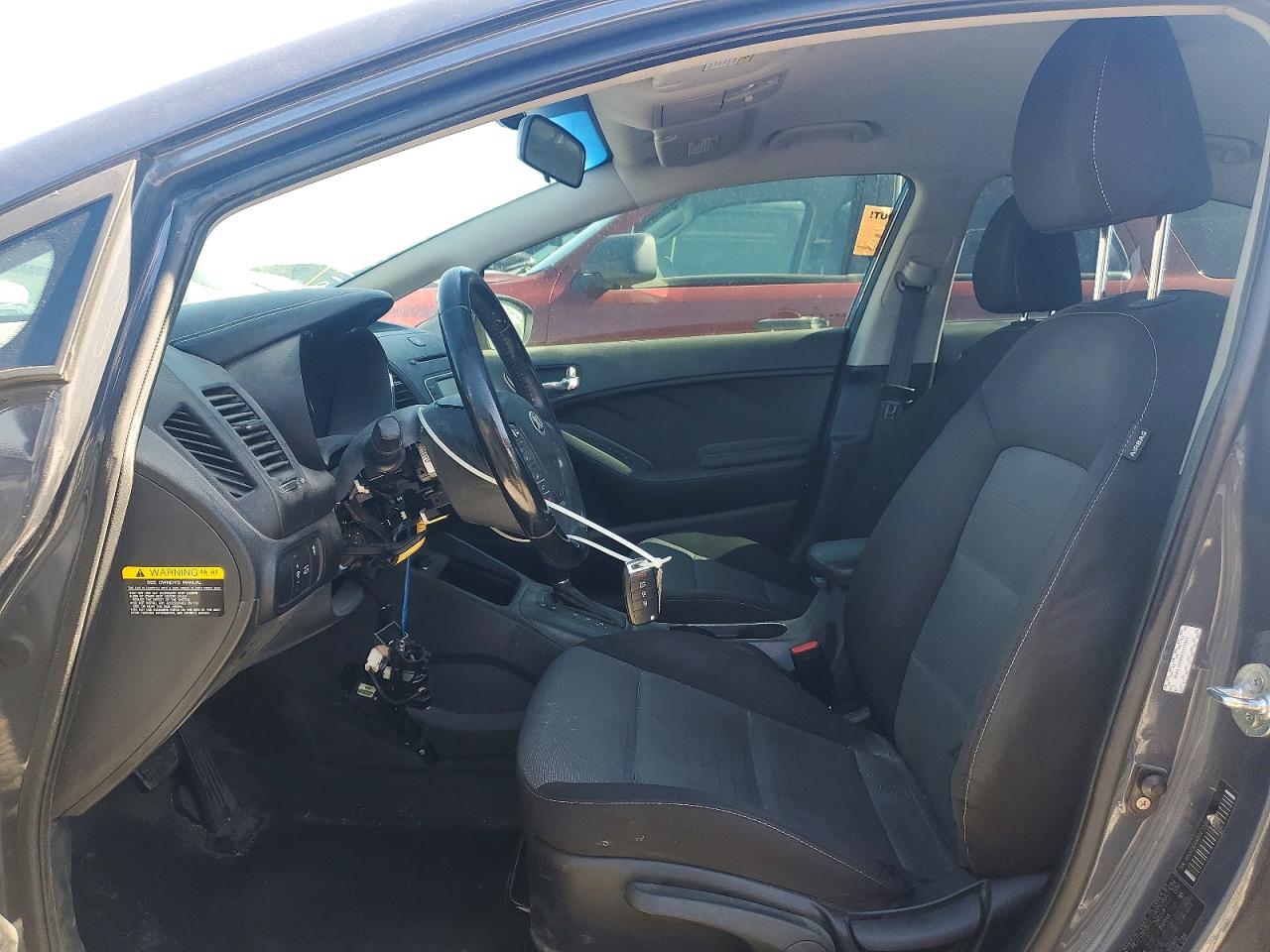 2014 Kia Forte Ex Gray vin: KNAFX4A80E5111611
