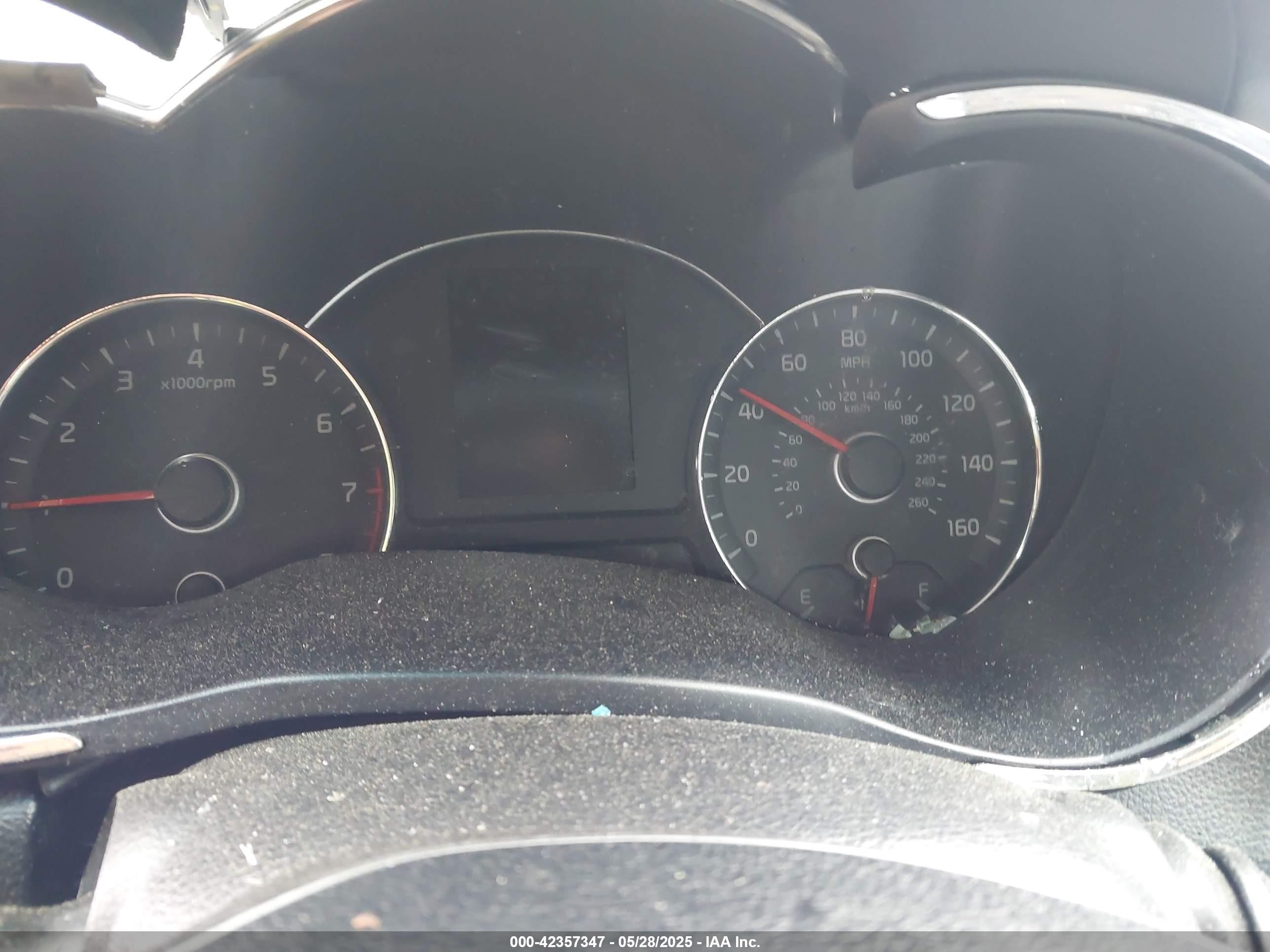 2014 Kia Forte Ex Серый vin: KNAFX4A80E5115335